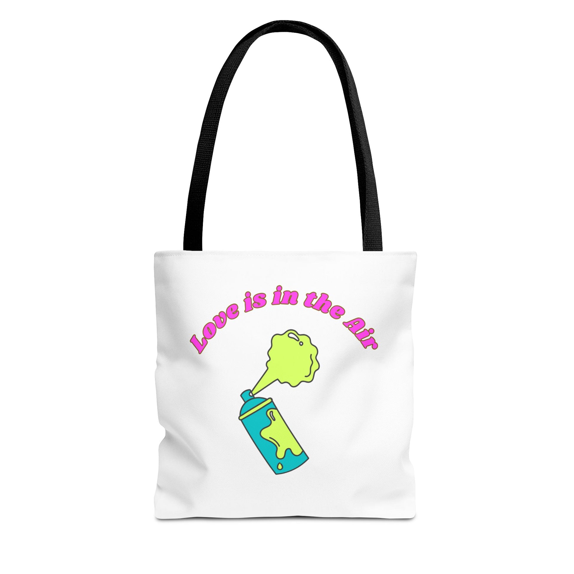 Love is in the Air Tote Bag - Fun and Unique Reusable Shopper, Gift for Friends, Everyday Use, Eco-Friendly