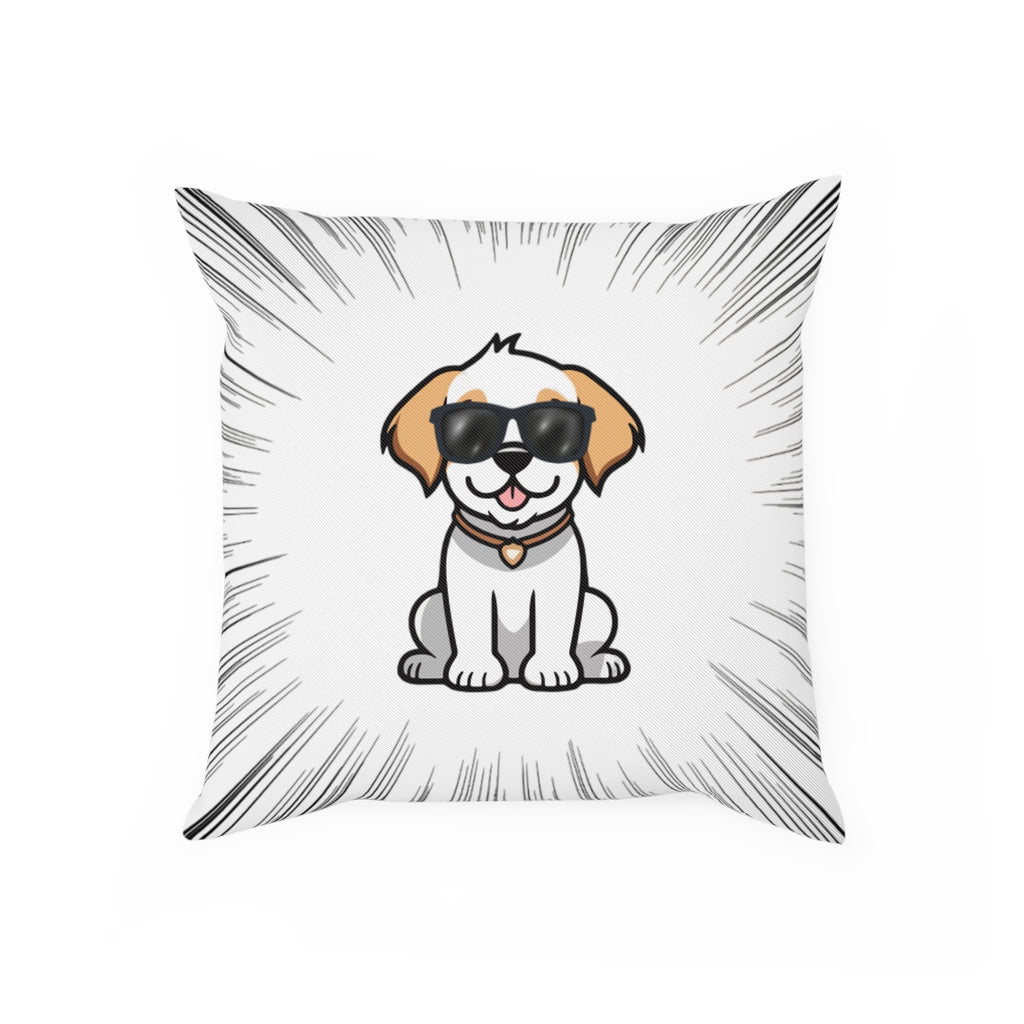 Cool Dog Cushion, Pet Lover Gift, Home Decor, Funny Dog Pillow, Dog Lover Cushion, Stylish Pet Decor