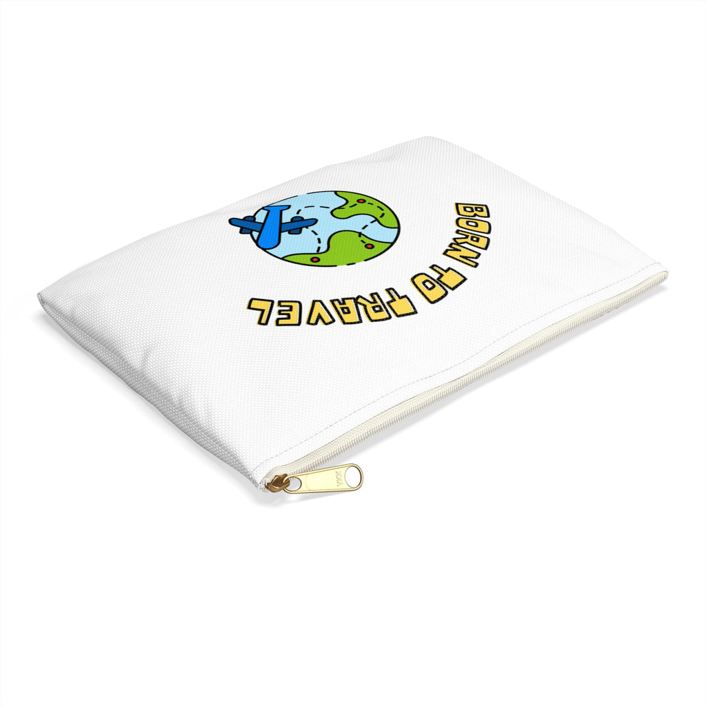 Travel-Themed Accessory Pouch, Perfect for Adventurers, Organizers, and Gift for Travelers, Ideal for Gifts, Storage, and Travel Essentials
