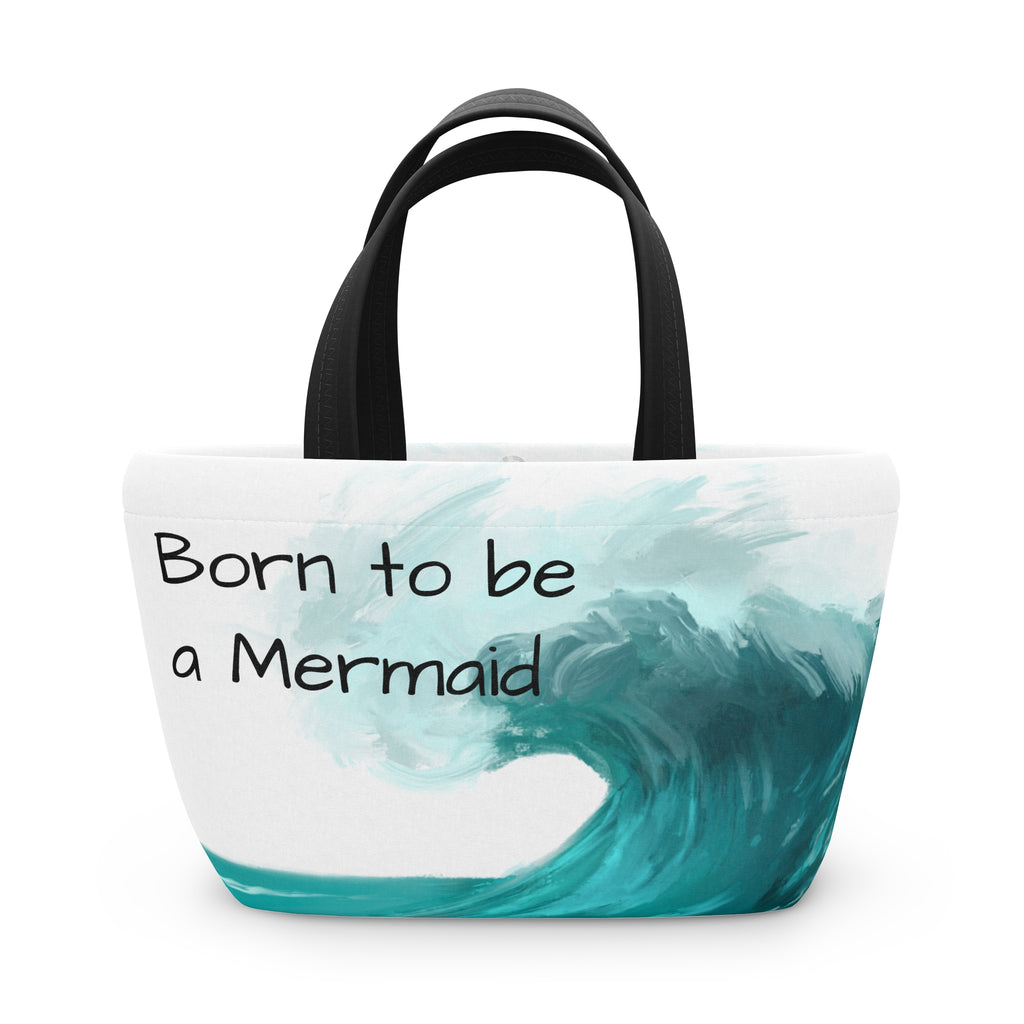 Mermaid Wave Lunch Bag - Perfect for Beach Days, School, Picnics, Gifts, Aquatic Lovers