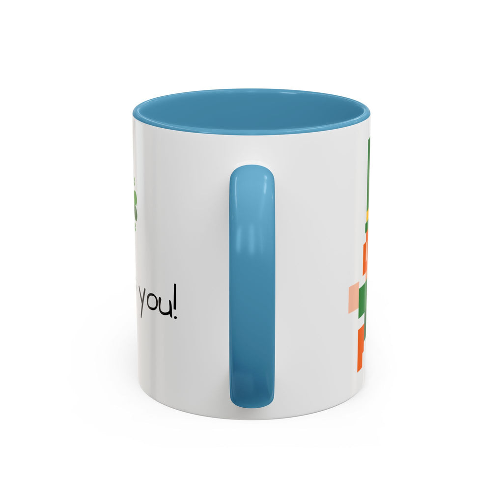 St. Patrick's Day Accent Coffee Mug - Celebrate with Humor, Perfect for Gift Giving, Fun Kitchen Décor, Irish Pride, Lucky Charm