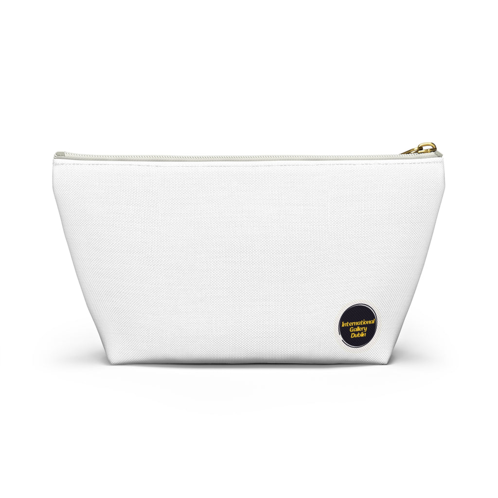 Artistic Accessory Pouch - "In a Serious Relationship with Art" - Perfect for Artists, Art Supplies, Gifts, Travel, Makeup, Crafting
