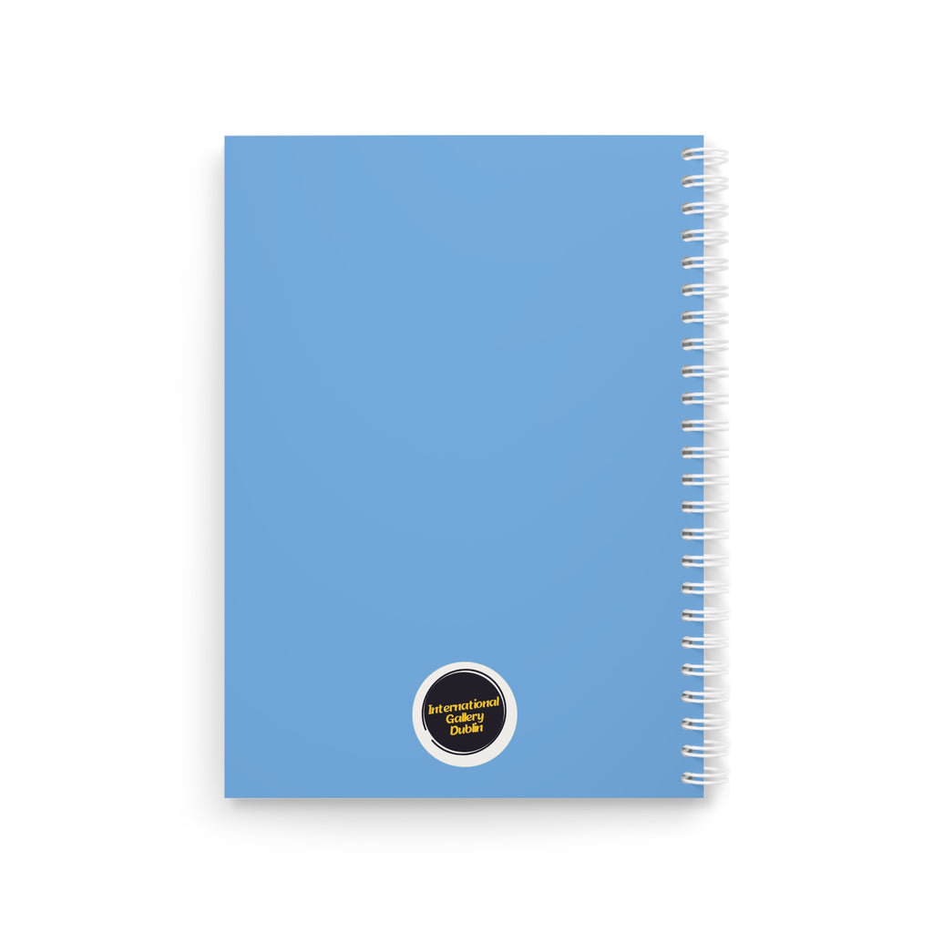 Bright & Cheerful Spiral Notebook for Artists - "Art or Not... Here We Go!" - Journal, Gift, Student Supplies, Creative Writing