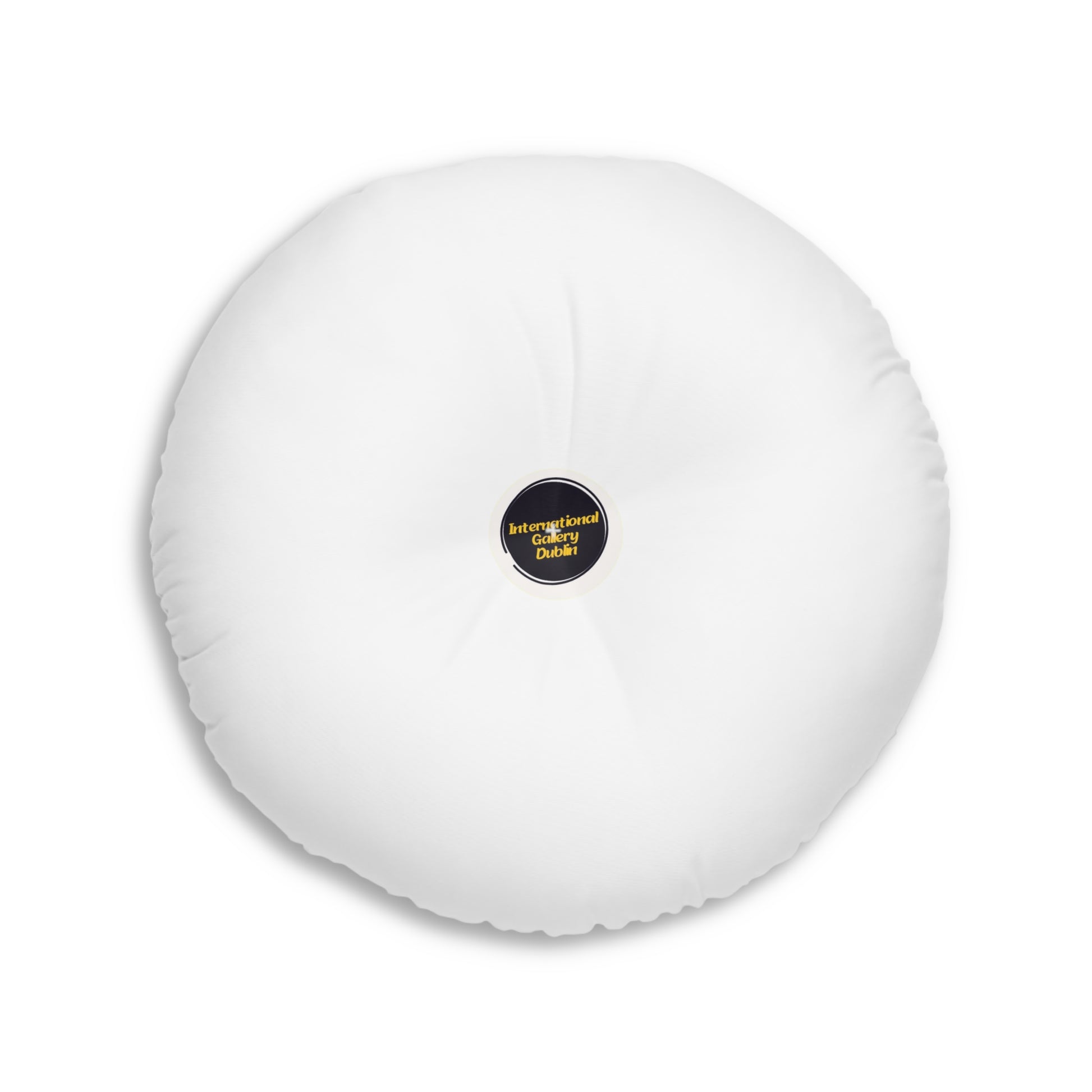 Sláinte, Cheers in Irish, Tufted Floor Pillow, Round - Cheerful, Cozy Home Accent, Perfect for Relaxation and Celebrations, Unique Gift Idea, Home Decor