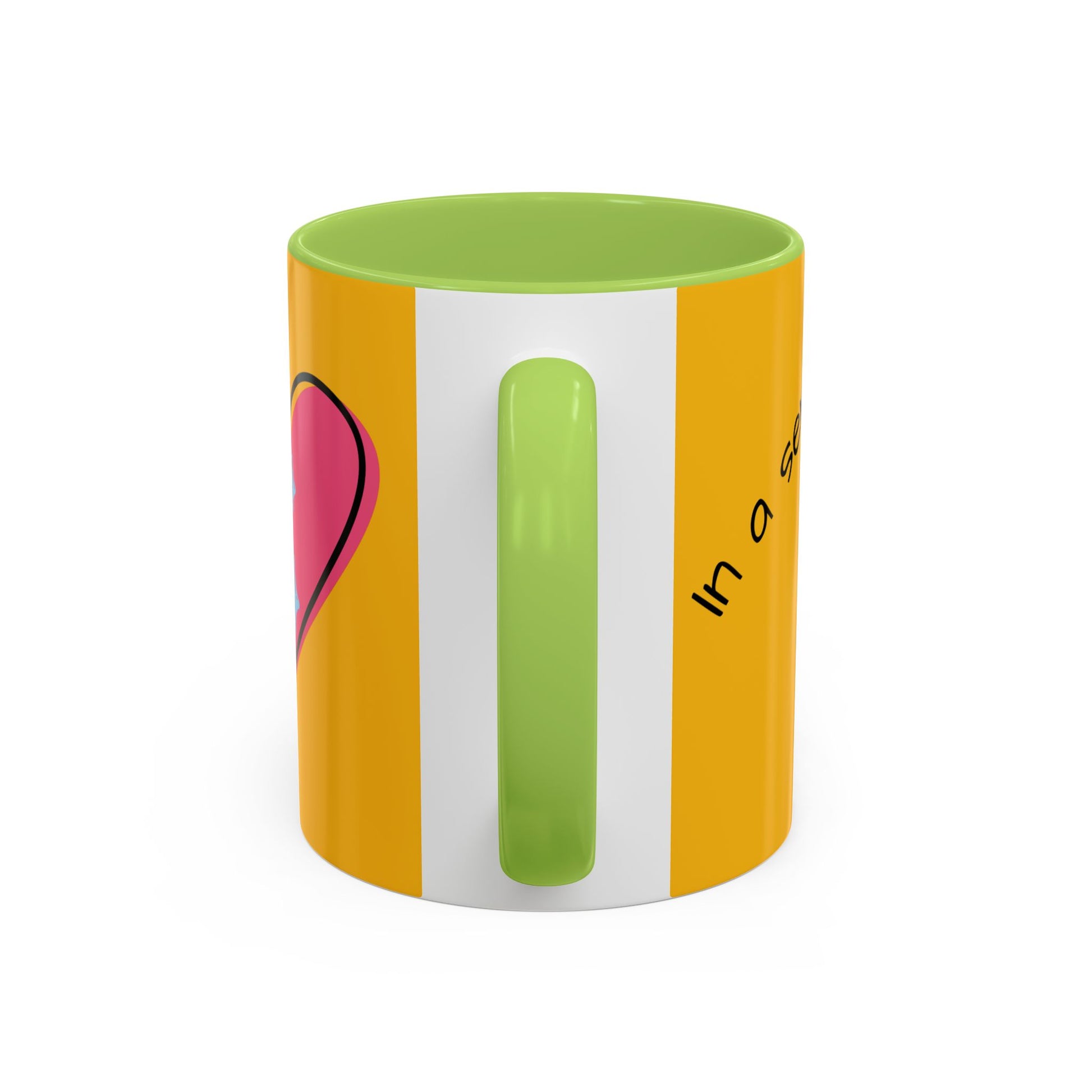 Heartfelt Art Coffee Mug, Inspirational Gift for Artists, Colorful Mug, Coffee Lovers, Home or Office Decor, Perfect for Art Lovers
