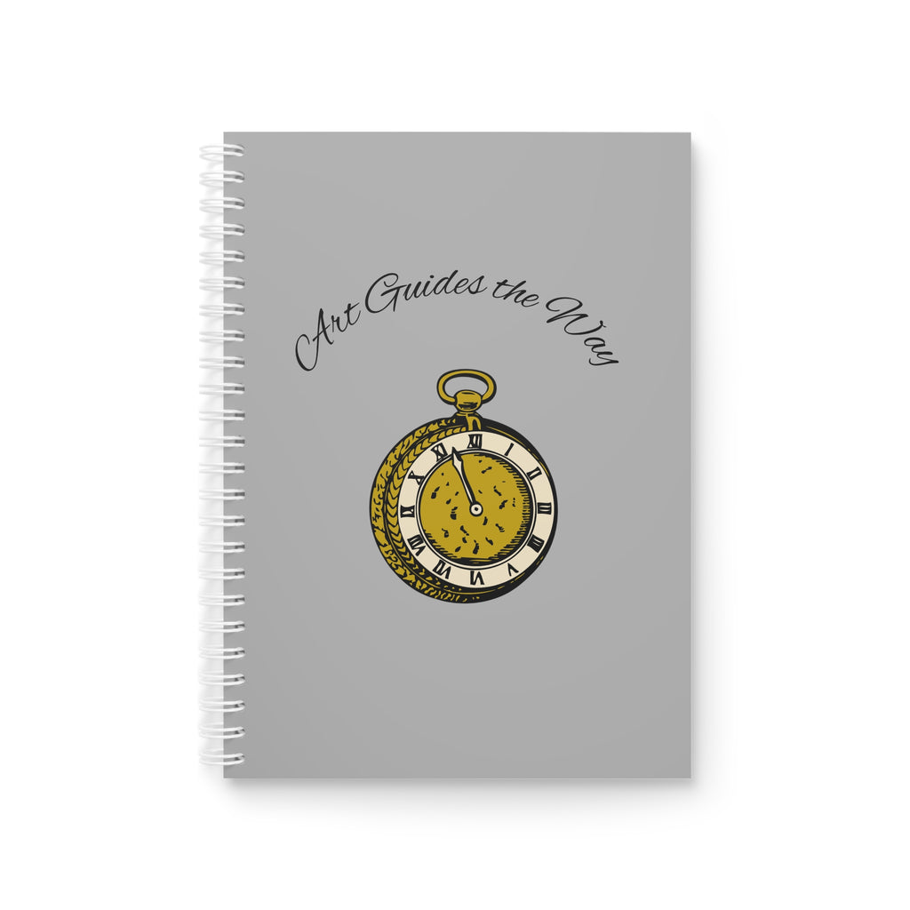 Artistic Spiral Notebook - Journal for Creatives, Gifts for Artists, Inspirational Writing, Sketchbook, Stationery