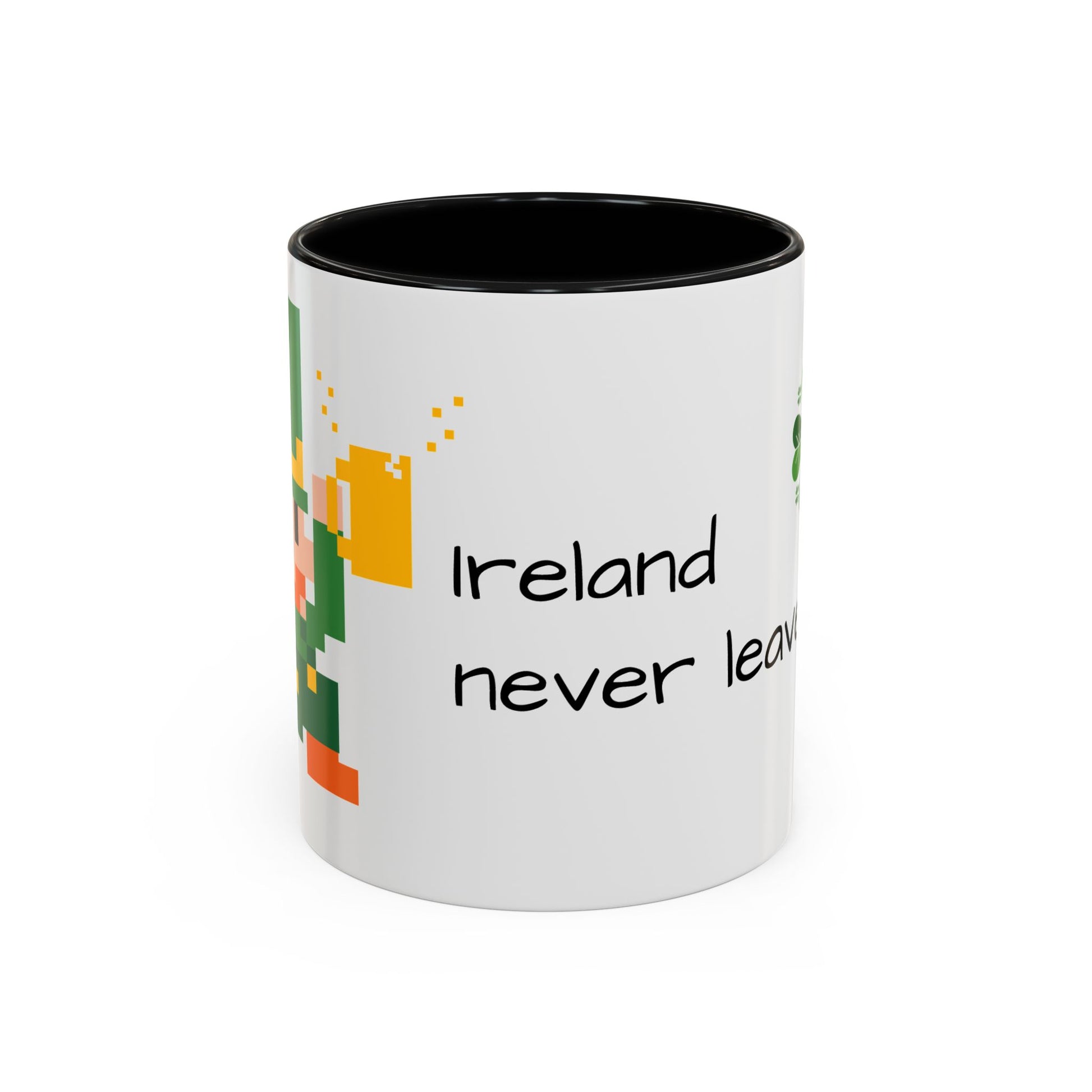 St. Patrick's Day Accent Coffee Mug - Celebrate with Humor, Perfect for Gift Giving, Fun Kitchen Décor, Irish Pride, Lucky Charm