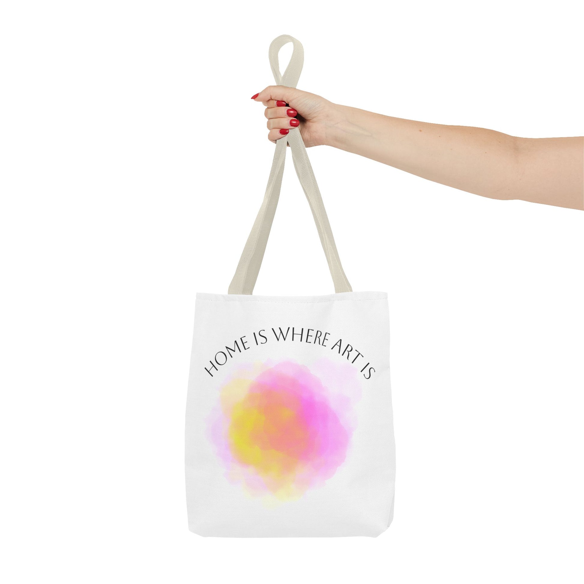 Artistic Tote Bag, Perfect for Artists, Home Decor, Gifts, Everyday Use, Eco-Friendly Carryall