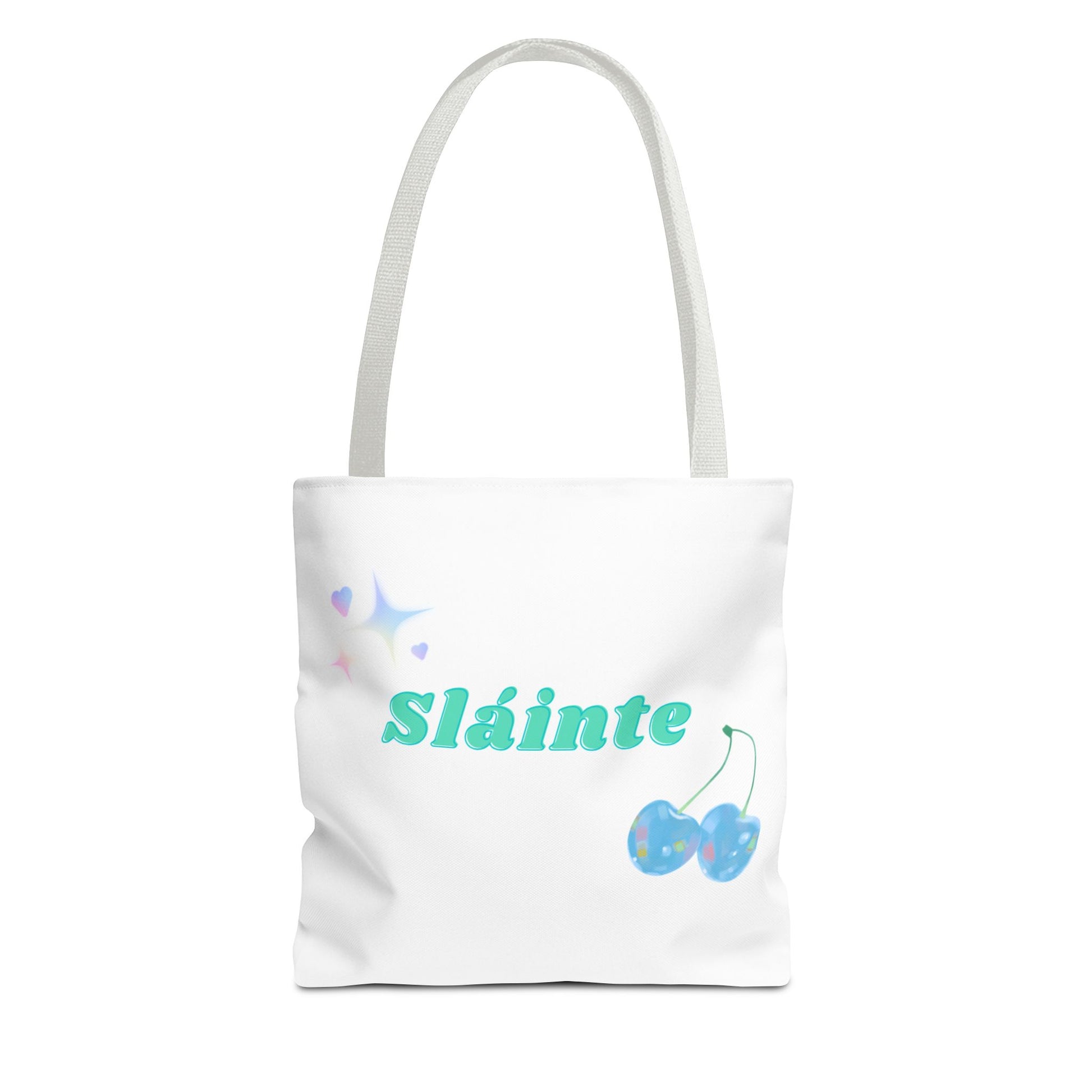 Sláinte, Cheers in Irish, Charming Tote Bag for Everyday Adventures, Sláinte Tote, Cute Gift, Reusable Shopping Bag, Mother's Day Gift, Eco-Friendly Bag