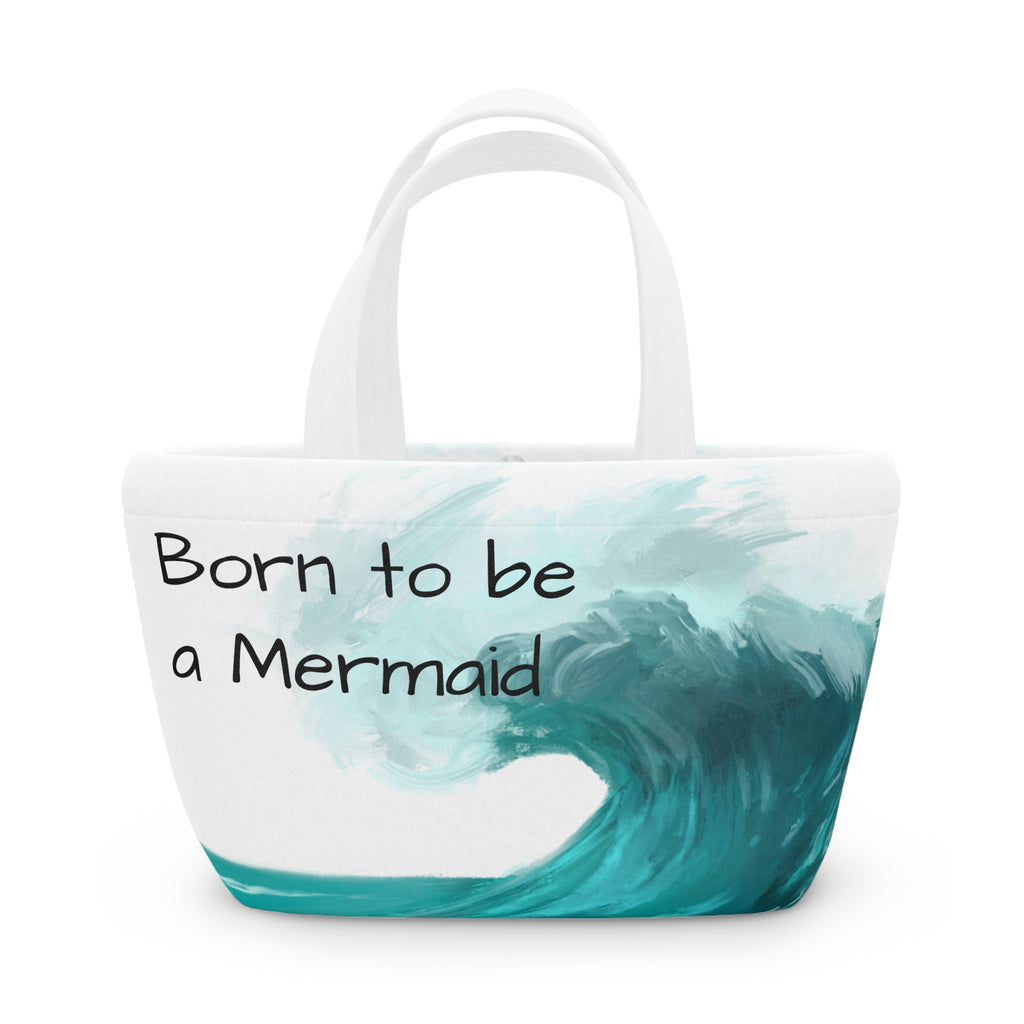 Mermaid Wave Lunch Bag - Perfect for Beach Days, School, Picnics, Gifts, Aquatic Lovers
