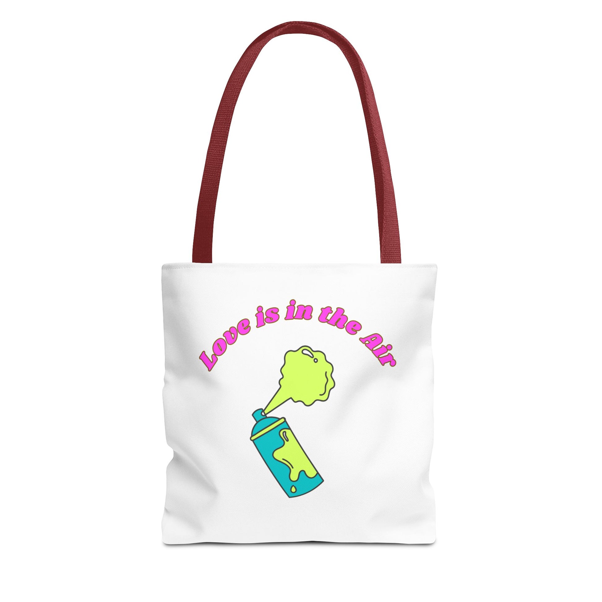 Love is in the Air Tote Bag - Fun and Unique Reusable Shopper, Gift for Friends, Everyday Use, Eco-Friendly