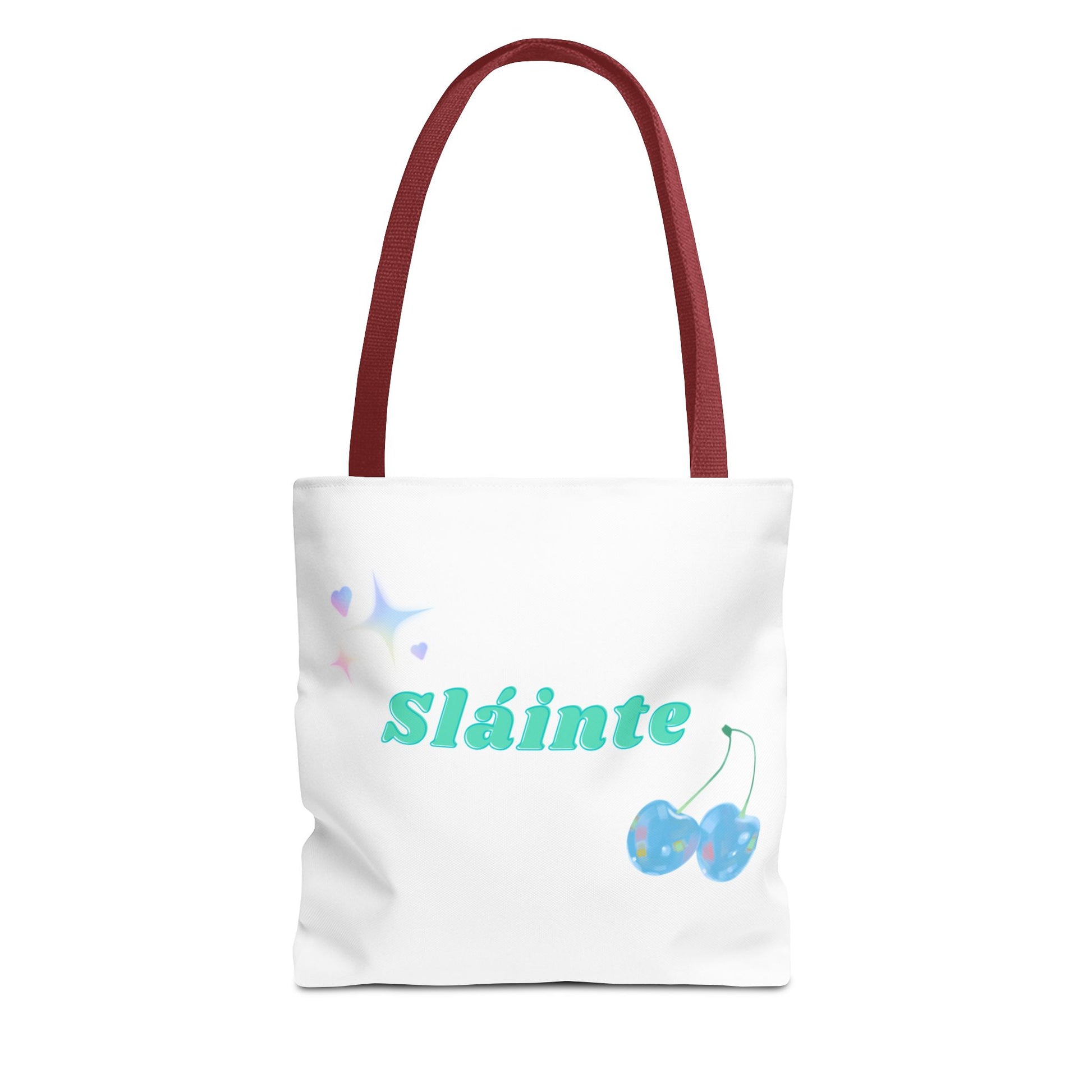 Sláinte, Cheers in Irish, Charming Tote Bag for Everyday Adventures, Sláinte Tote, Cute Gift, Reusable Shopping Bag, Mother's Day Gift, Eco-Friendly Bag