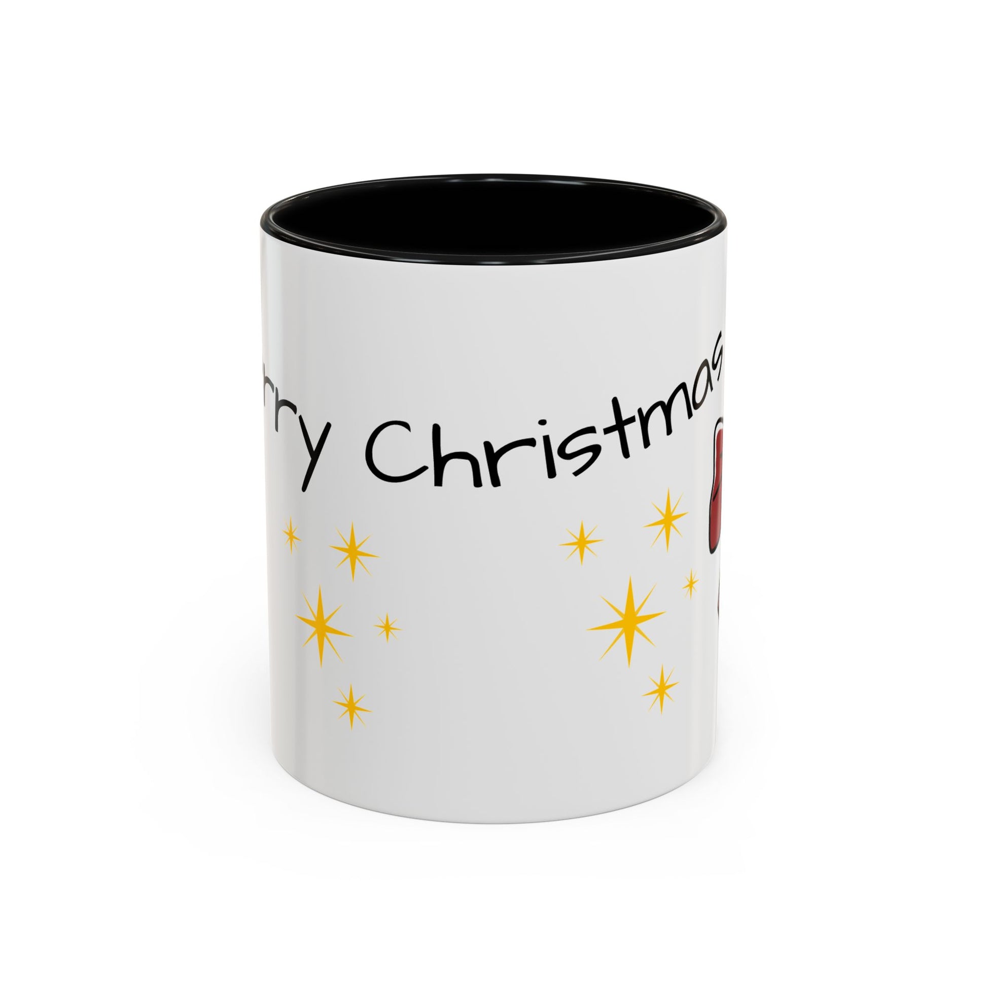 Festive Christmas Coffee Mug, Holiday Beverage Cup, Gift for Coffee Lovers, Merry Christmas Mug, Cute Bow Design