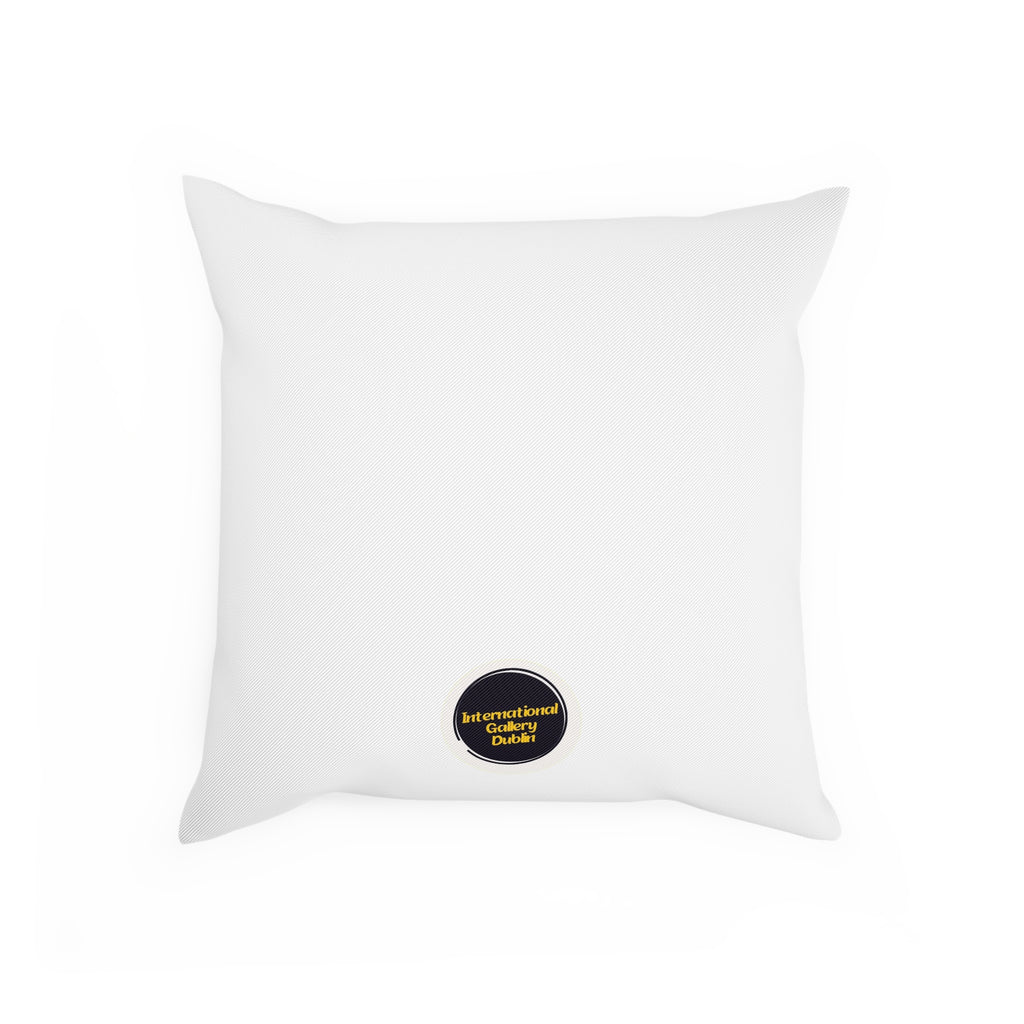 Merry Christmas Decorative Cushion, Holiday Throw Pillow, Festive Home Decor, Seasonal Accent Pillow, Christmas Gift Idea, Wreath Design