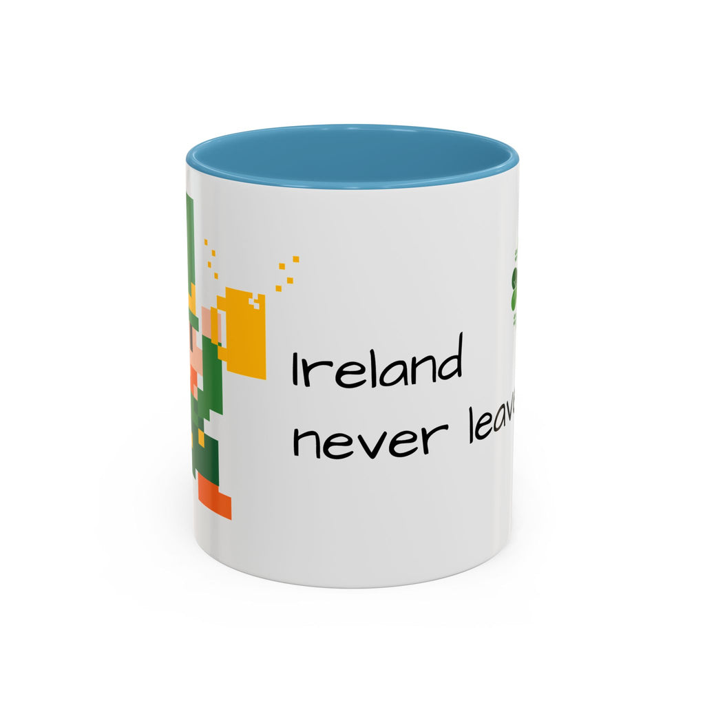 St. Patrick's Day Accent Coffee Mug - Celebrate with Humor, Perfect for Gift Giving, Fun Kitchen Décor, Irish Pride, Lucky Charm