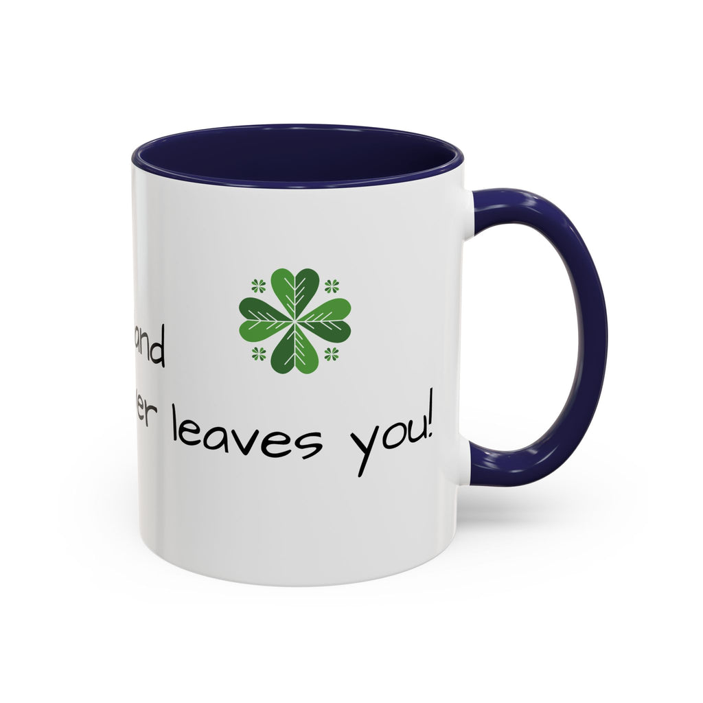 St. Patrick's Day Accent Coffee Mug - Celebrate with Humor, Perfect for Gift Giving, Fun Kitchen Décor, Irish Pride, Lucky Charm
