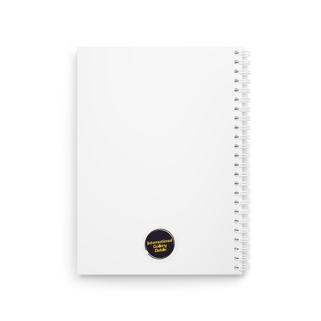 Inspirational Spiral Notebook with 'A New Beginning' Design, Journaling, Gift for Students, Daily Planner, Self-Care, New Year