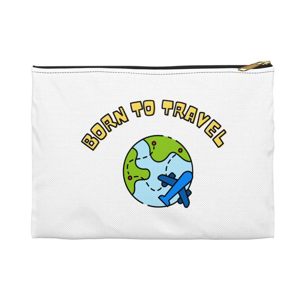 Travel-Themed Accessory Pouch, Perfect for Adventurers, Organizers, and Gift for Travelers, Ideal for Gifts, Storage, and Travel Essentials