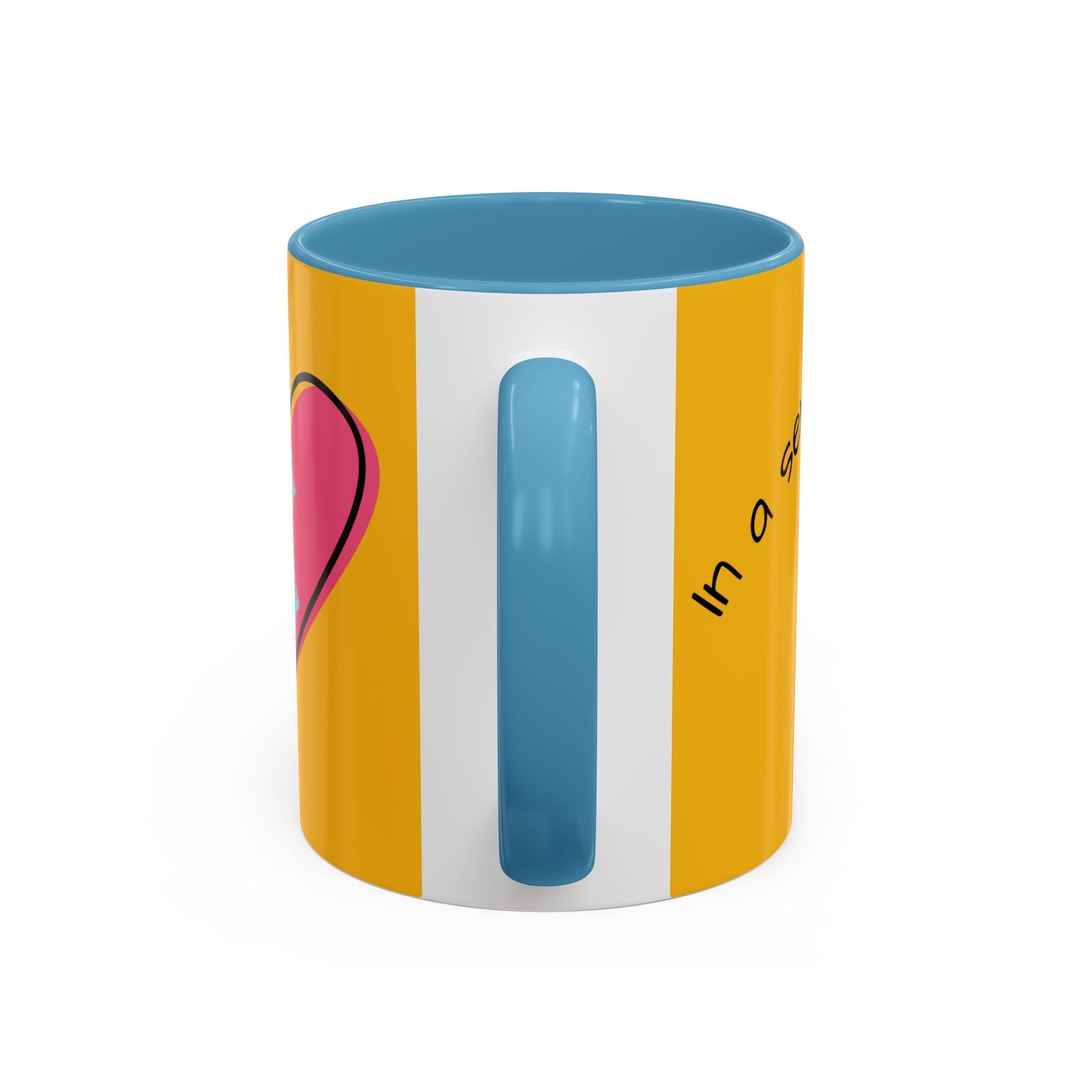 Heartfelt Art Coffee Mug, Inspirational Gift for Artists, Colorful Mug, Coffee Lovers, Home or Office Decor, Perfect for Art Lovers