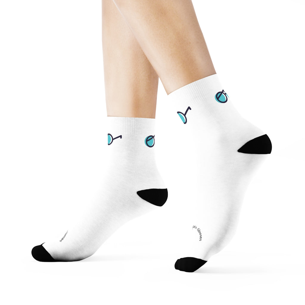 James Joyce's Glasses Socks