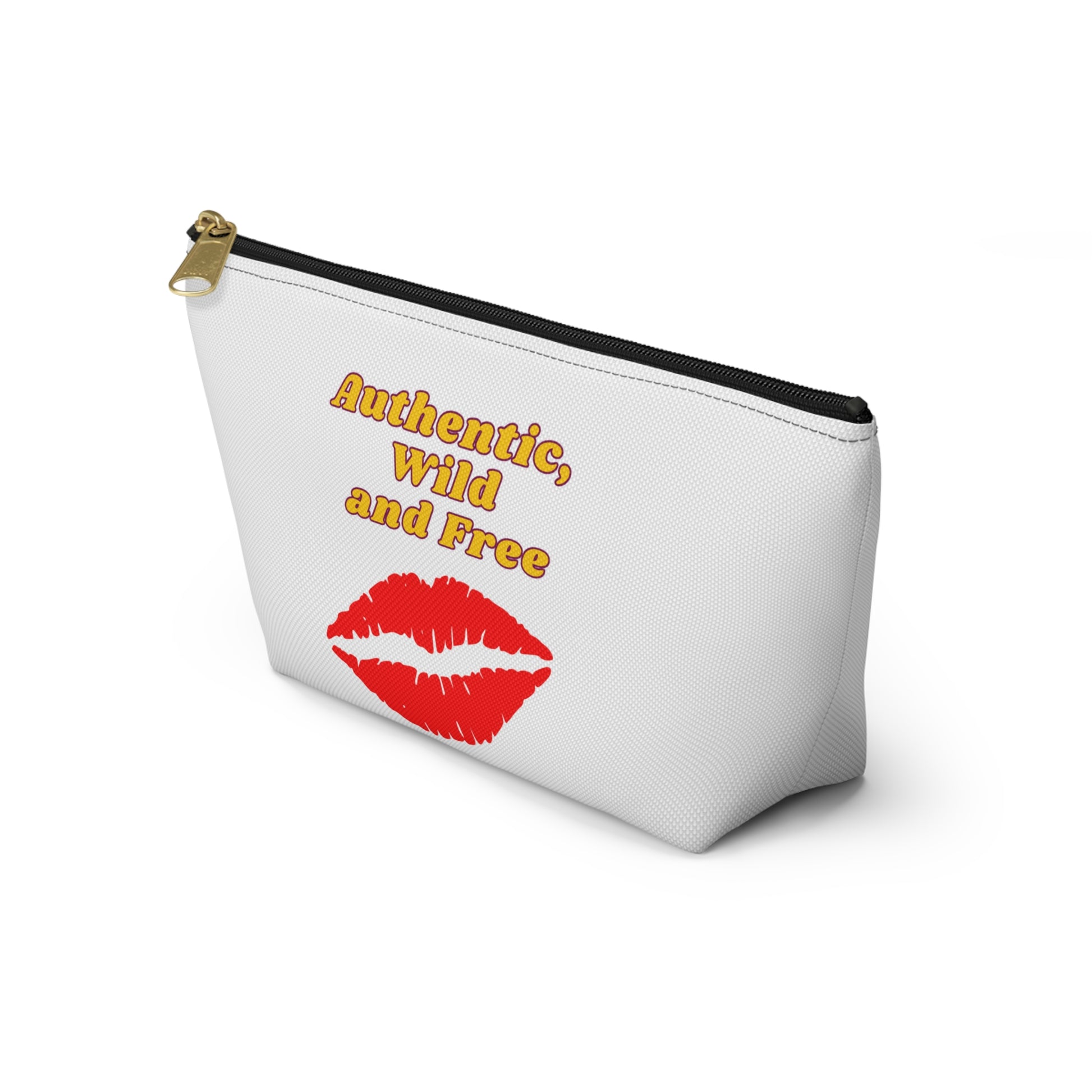 Wild and Free Accessory Pouch | Cosmetic Bag, Makeup Clutch, Travel Organizer, Gift for Her, Fun Storage