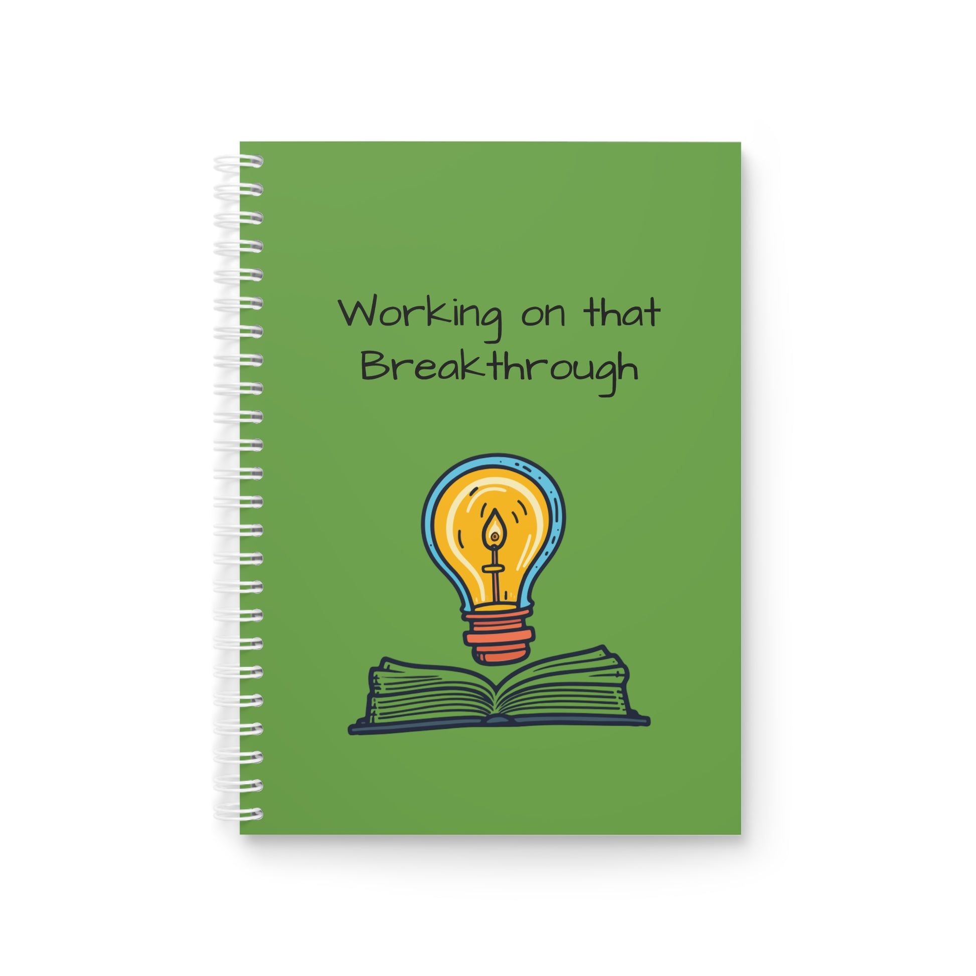 Inspirational Spiral Notebook for Creative Minds, Journal, Notebook for Students, Gift for Writers, Note-taking Journal