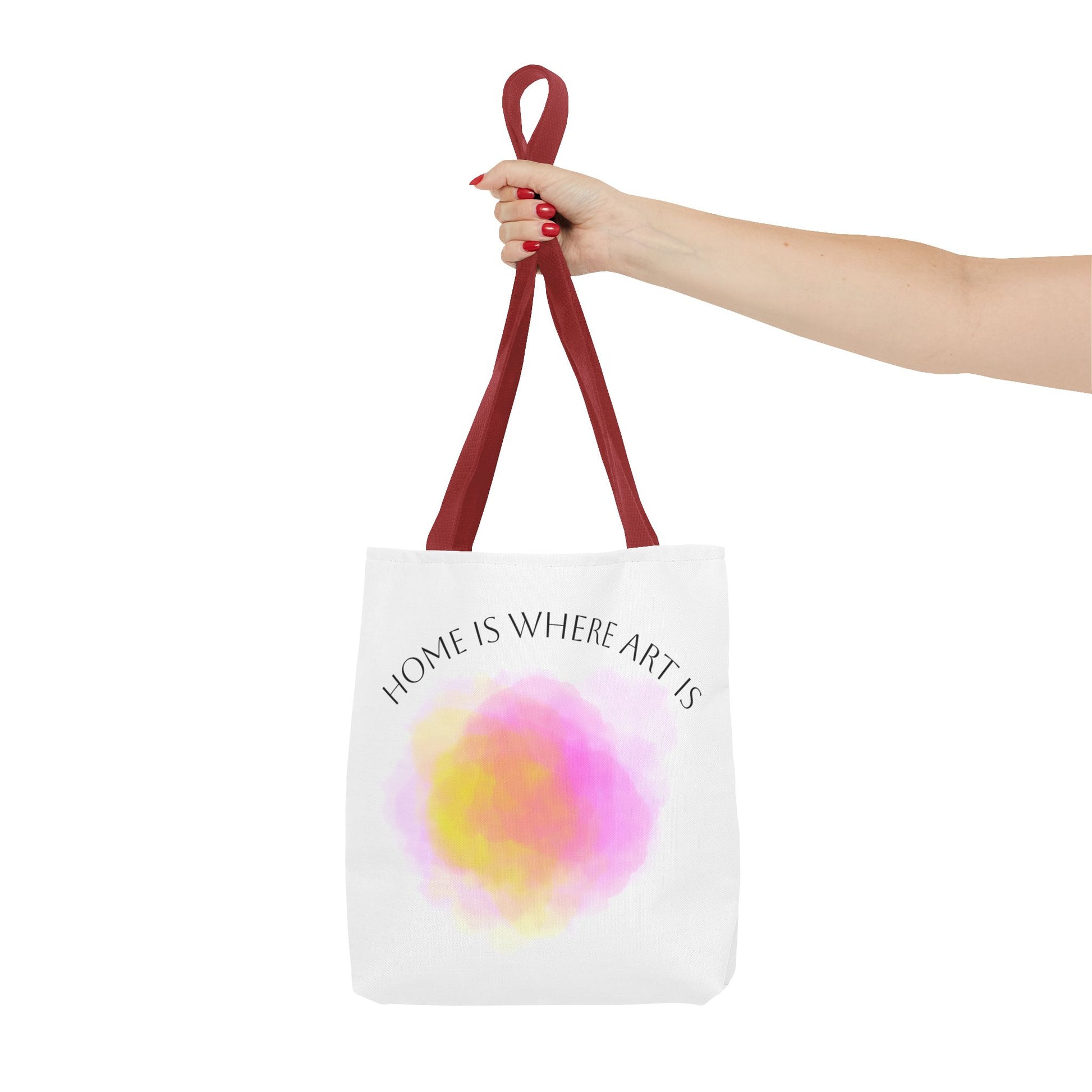 Artistic Tote Bag, Perfect for Artists, Home Decor, Gifts, Everyday Use, Eco-Friendly Carryall