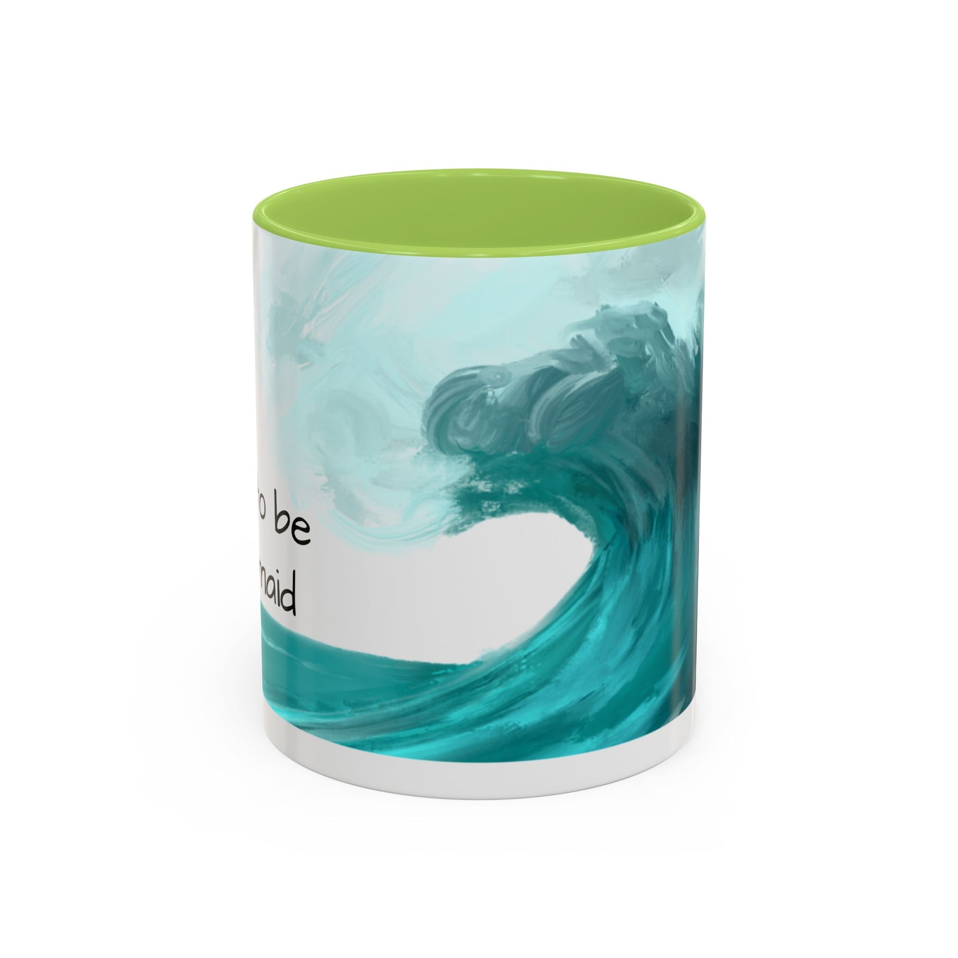 Ocean Wave Coffee Mug - Inspirational Drinkware, Gift for Surfers, Unique Beach Decor, Motivational Quote Mug