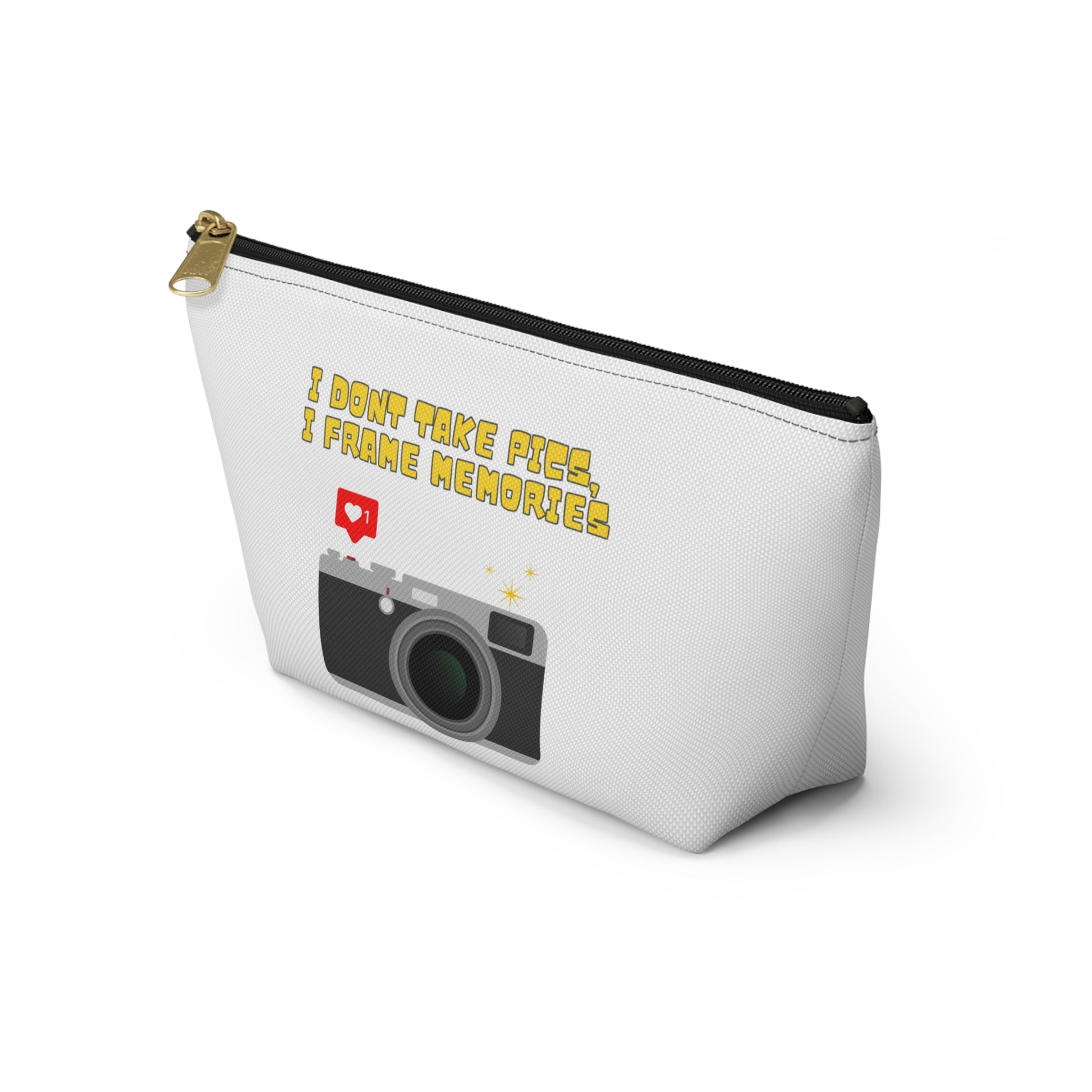 Camera Lover's Accessory Pouch | Photography Gift | Travel Makeup Bag | Cute Memory Keeper | Ideal for Parties & Events