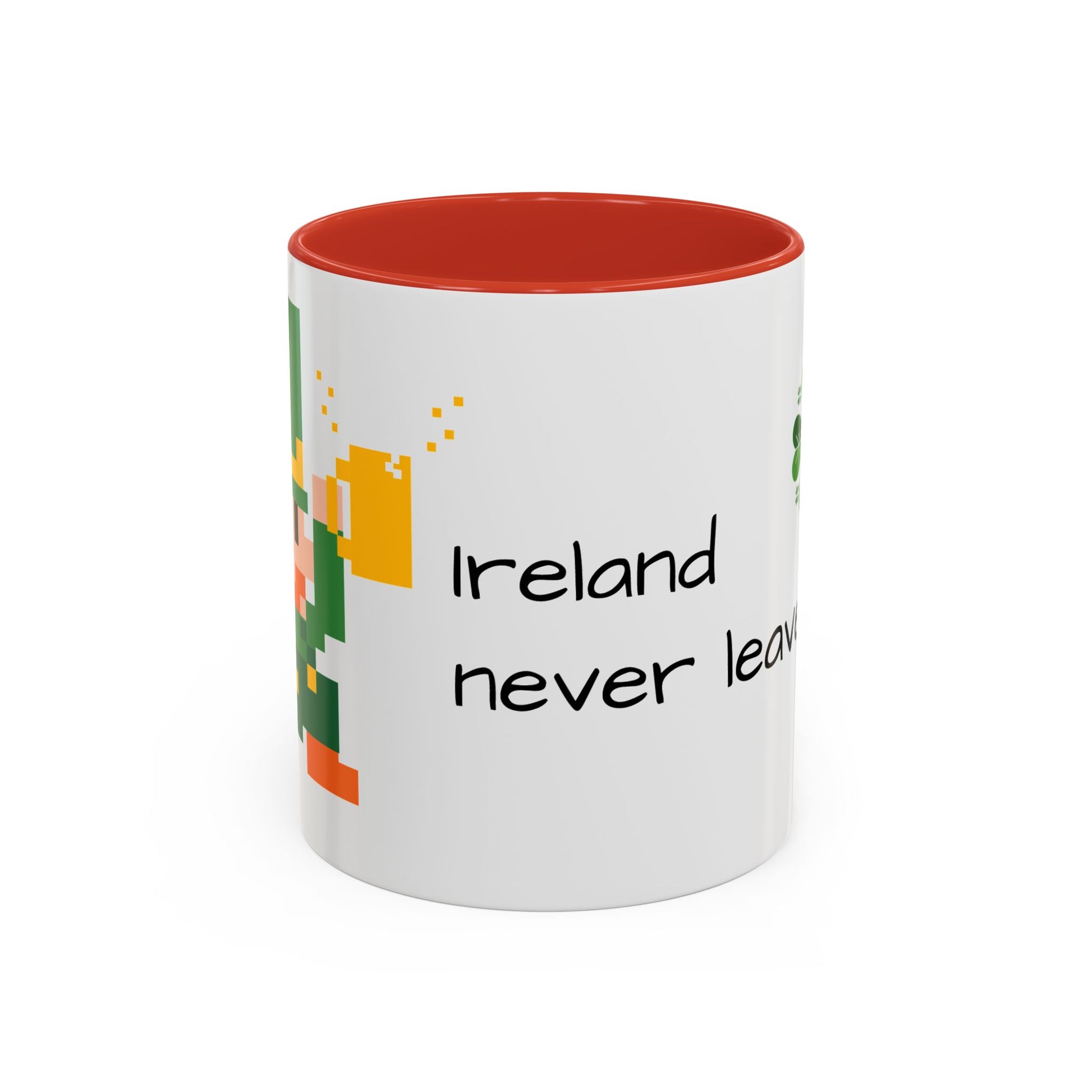 St. Patrick's Day Accent Coffee Mug - Celebrate with Humor, Perfect for Gift Giving, Fun Kitchen Décor, Irish Pride, Lucky Charm