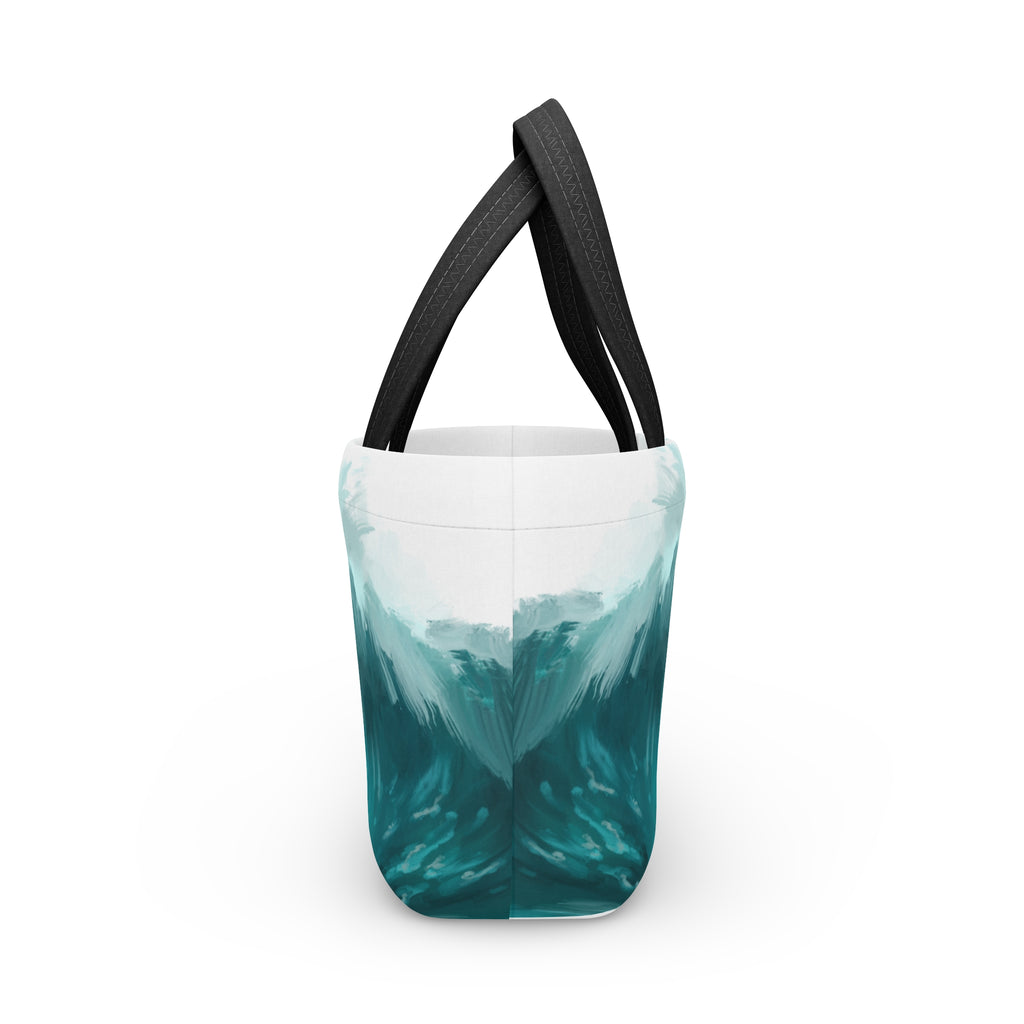 Mermaid Wave Lunch Bag - Perfect for Beach Days, School, Picnics, Gifts, Aquatic Lovers