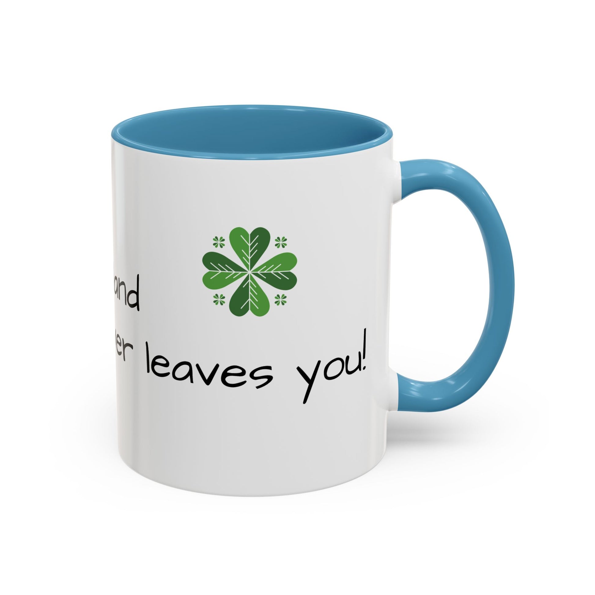 St. Patrick's Day Accent Coffee Mug - Celebrate with Humor, Perfect for Gift Giving, Fun Kitchen Décor, Irish Pride, Lucky Charm