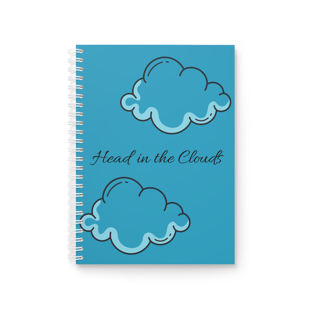 Dreamy Spiral Notebook - "Head in the Clouds" | Journal for Writers, Students, Gift for Dreamers, Motivational Note-taking, Aesthetic [...]