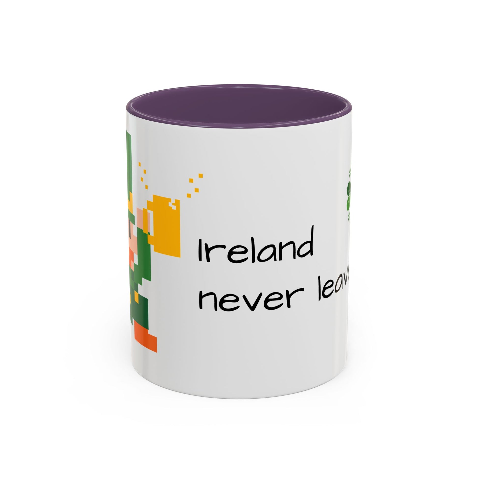 St. Patrick's Day Accent Coffee Mug - Celebrate with Humor, Perfect for Gift Giving, Fun Kitchen Décor, Irish Pride, Lucky Charm