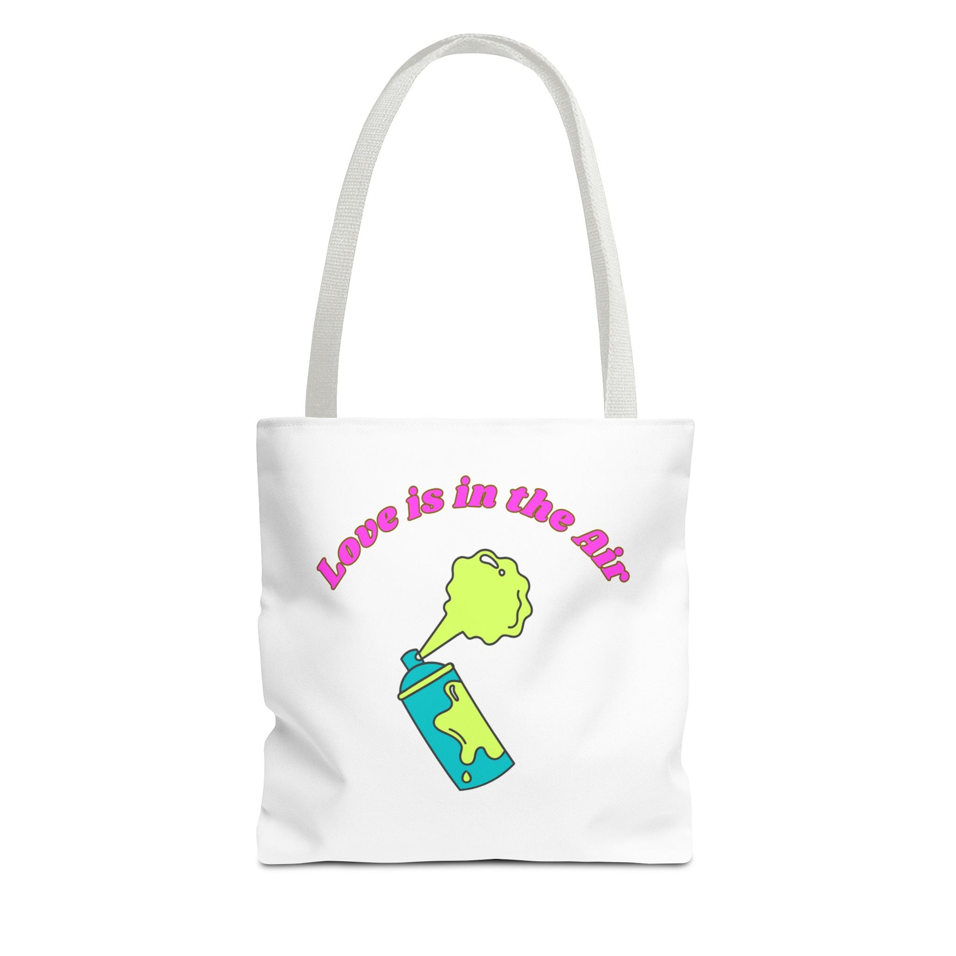 Love is in the Air Tote Bag - Fun and Unique Reusable Shopper, Gift for Friends, Everyday Use, Eco-Friendly