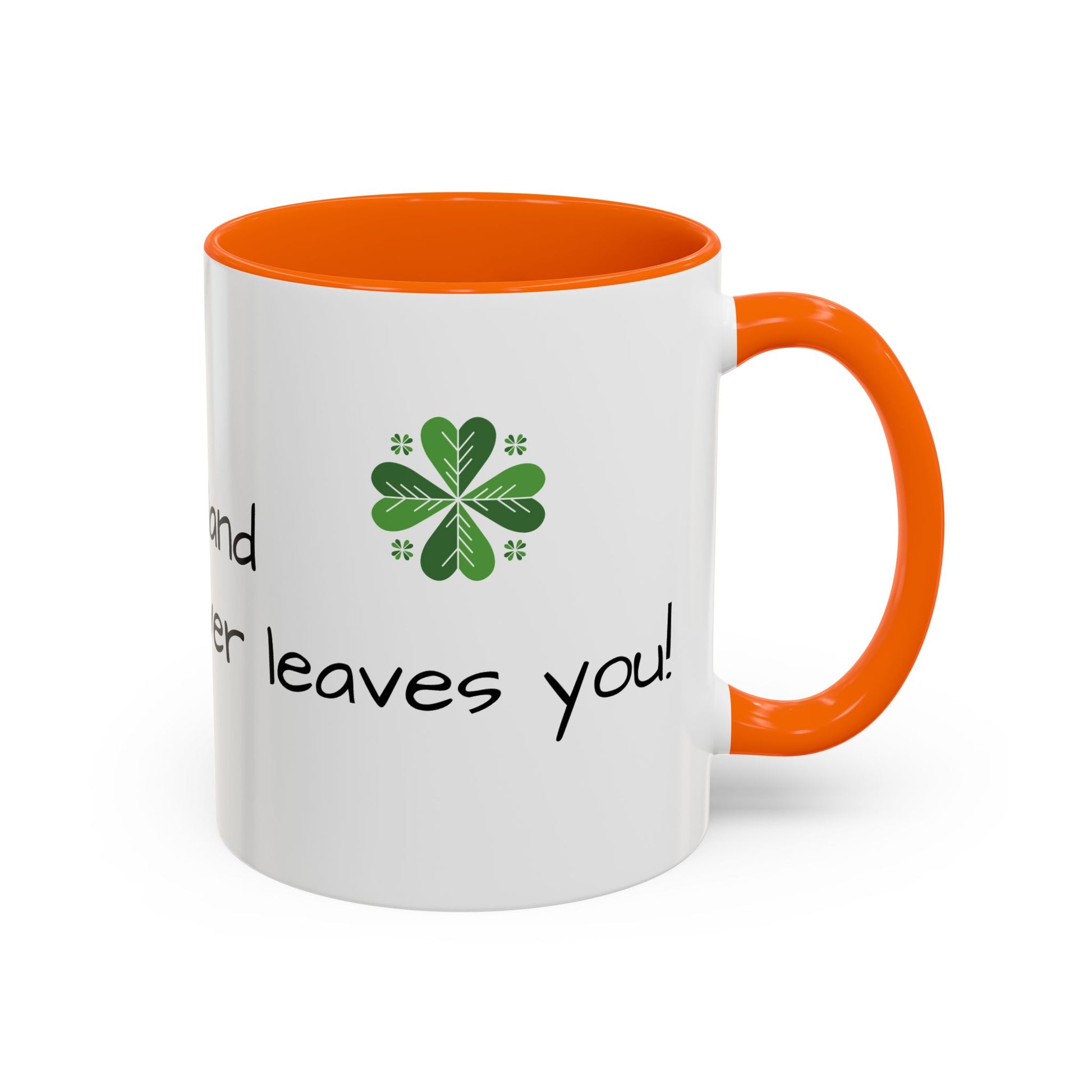 St. Patrick's Day Accent Coffee Mug - Celebrate with Humor, Perfect for Gift Giving, Fun Kitchen Décor, Irish Pride, Lucky Charm
