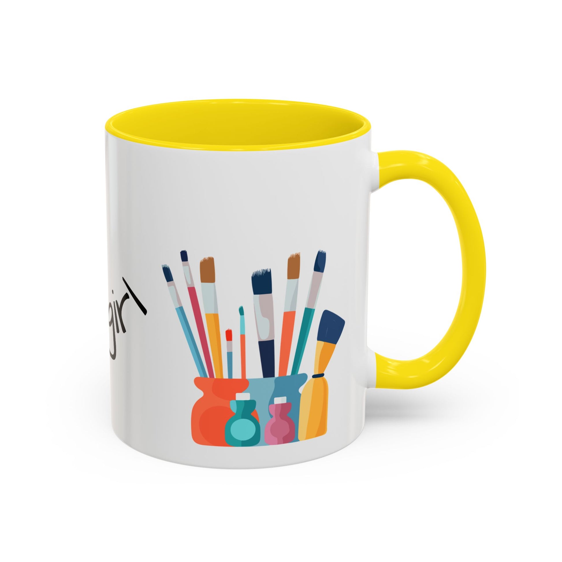 Creative Artist's Accent Coffee Mug - Perfect Gift for Painters, Crafters, Art Lovers, and Creative Souls, Celebrate Creativity, [...]