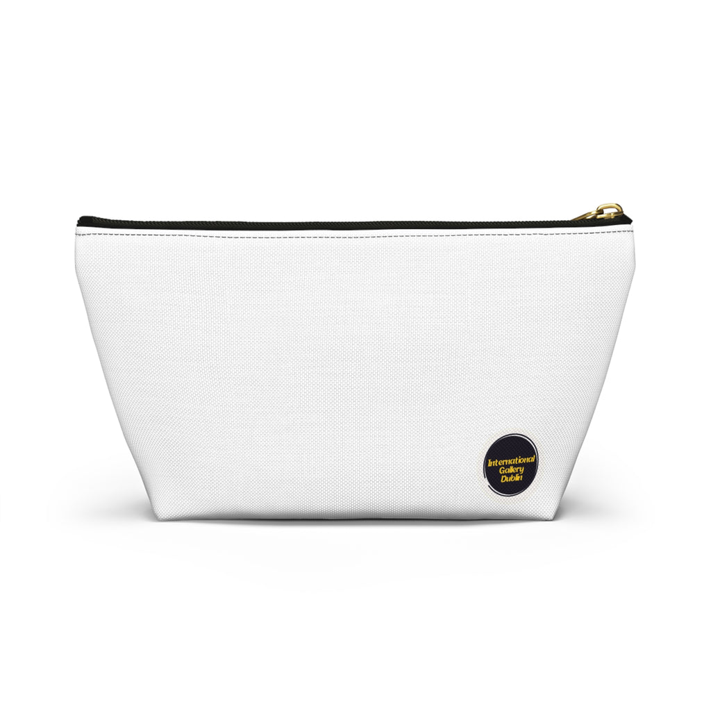 Artistic Accessory Pouch - "In a Serious Relationship with Art" - Perfect for Artists, Art Supplies, Gifts, Travel, Makeup, Crafting