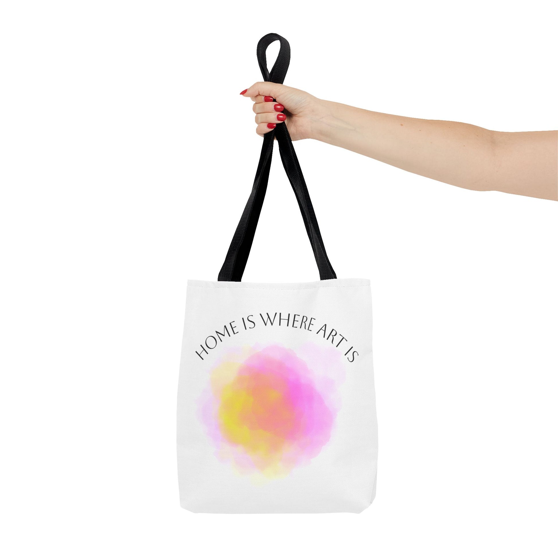 Artistic Tote Bag, Perfect for Artists, Home Decor, Gifts, Everyday Use, Eco-Friendly Carryall