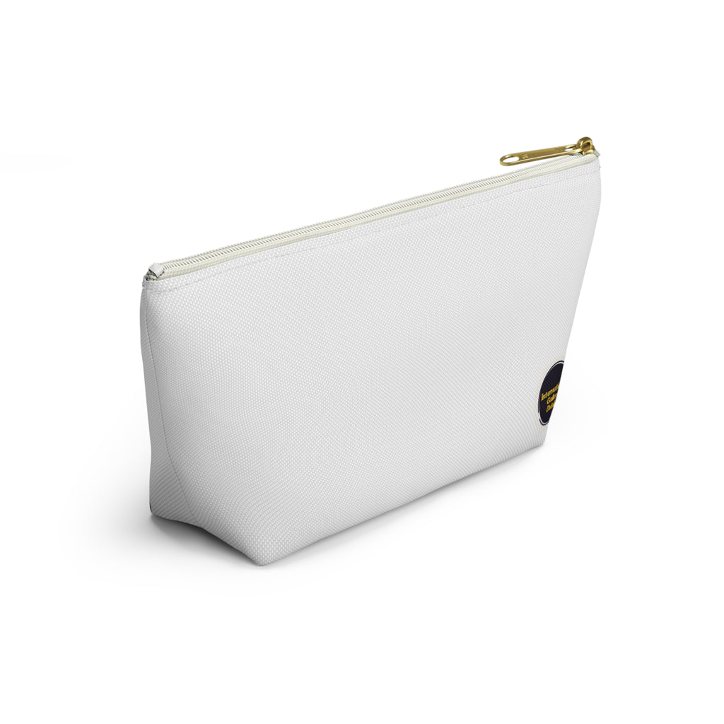 Heartfelt Accessory Pouch - Born to Shine, Makeup Bag, Gift for Her, Cute Tote, Travel Organizer, Everyday Use