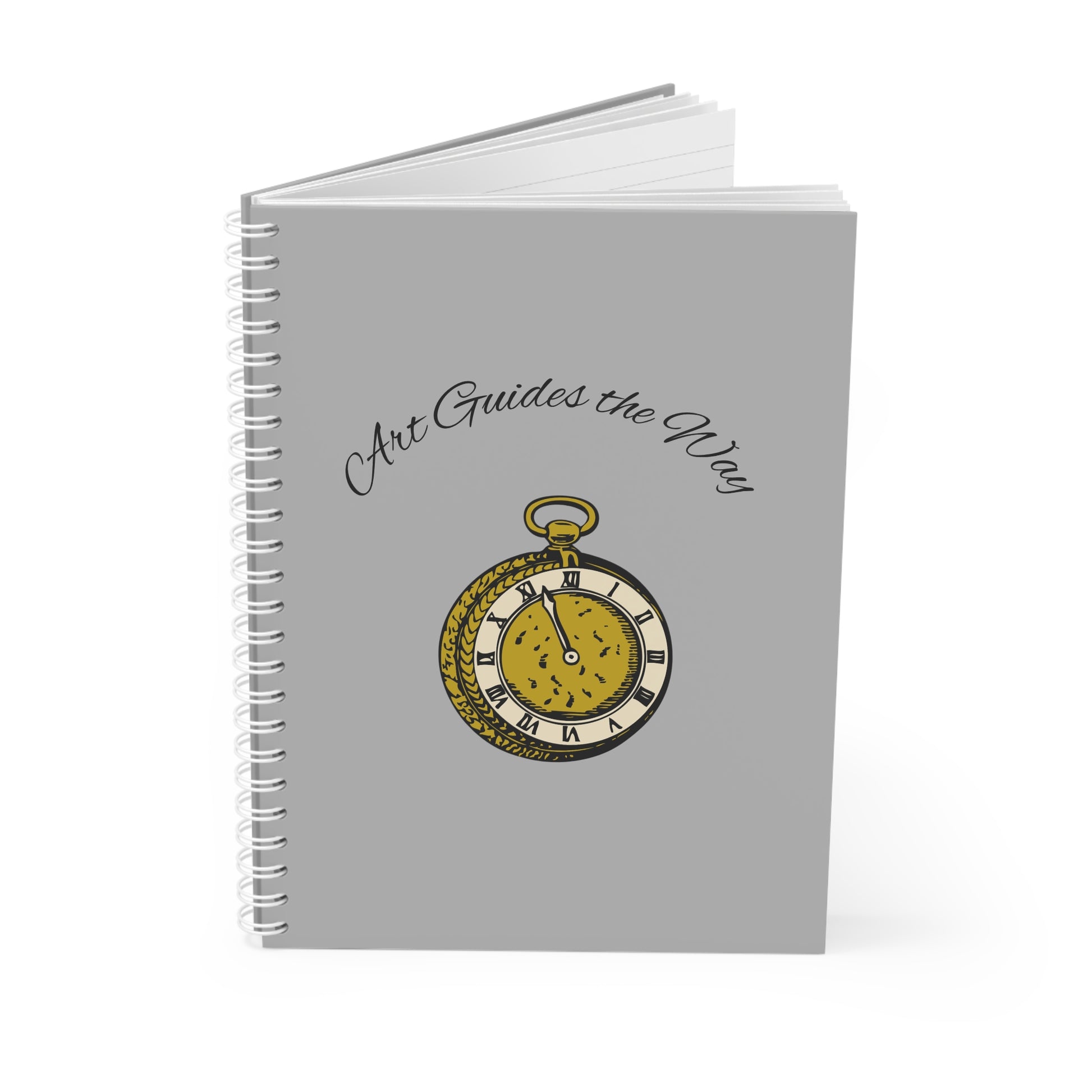 Artistic Spiral Notebook - Journal for Creatives, Gifts for Artists, Inspirational Writing, Sketchbook, Stationery