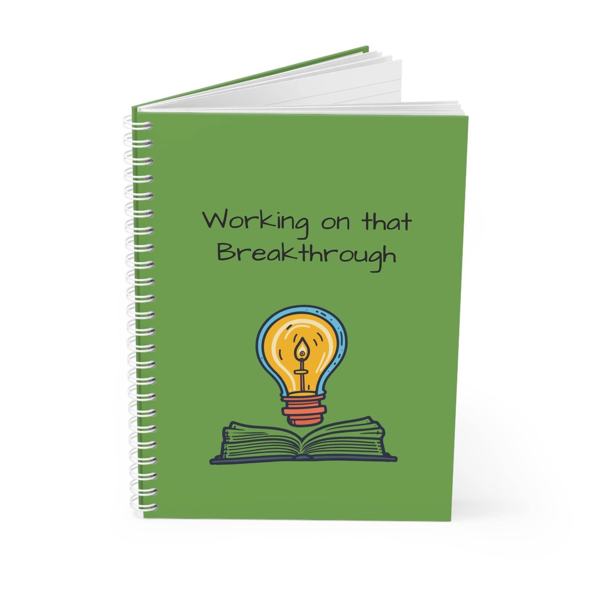 Inspirational Spiral Notebook for Creative Minds, Journal, Notebook for Students, Gift for Writers, Note-taking Journal