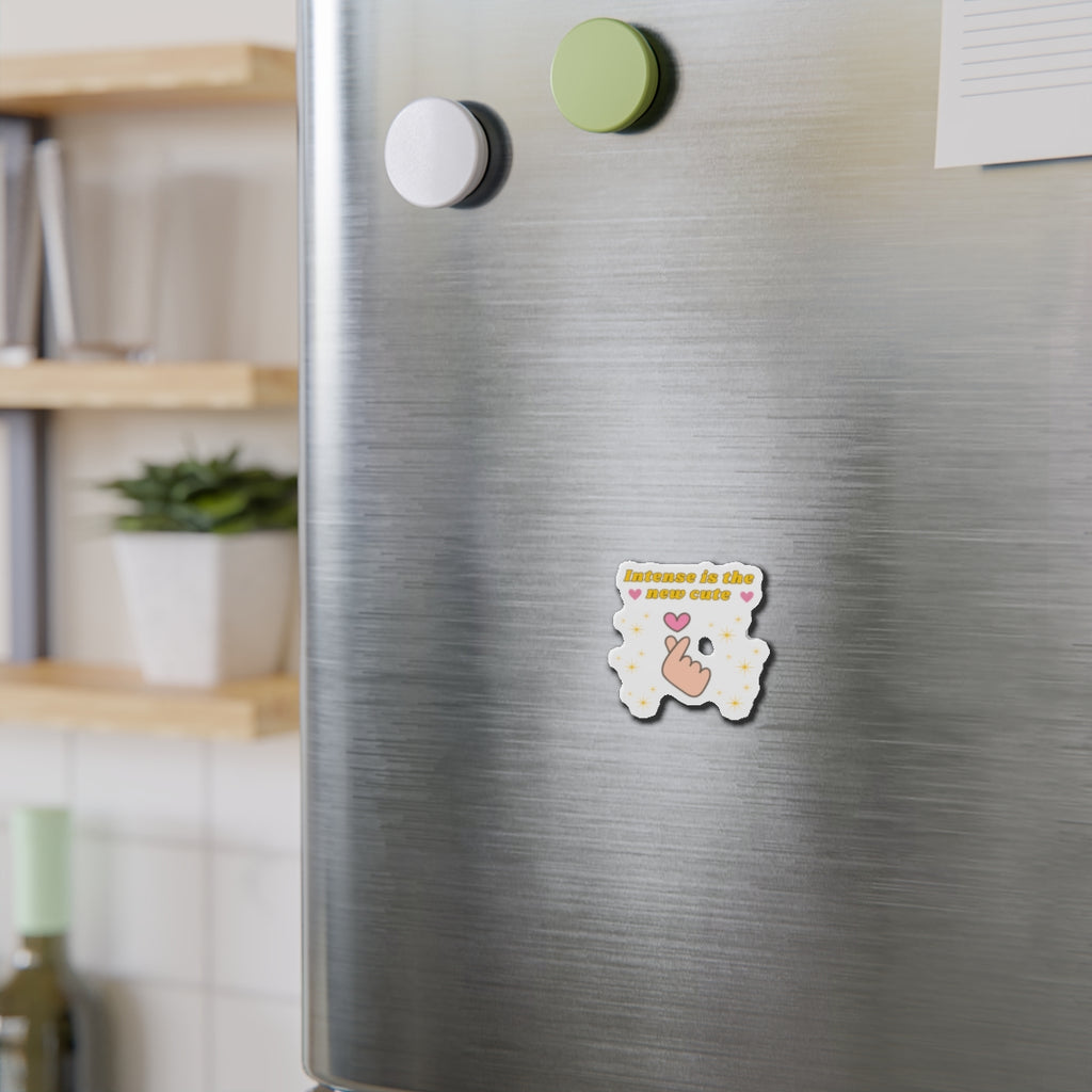 Cute Die-Cut Magnets for Home Decor, Refrigerator Stickers, Inspirational Gifts, Fun Home Accessories, Heartfelt Decoration