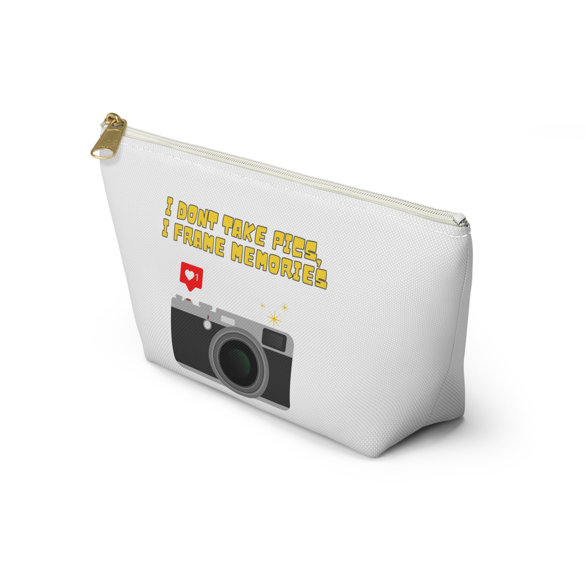 Camera Lover's Accessory Pouch | Photography Gift | Travel Makeup Bag | Cute Memory Keeper | Ideal for Parties & Events