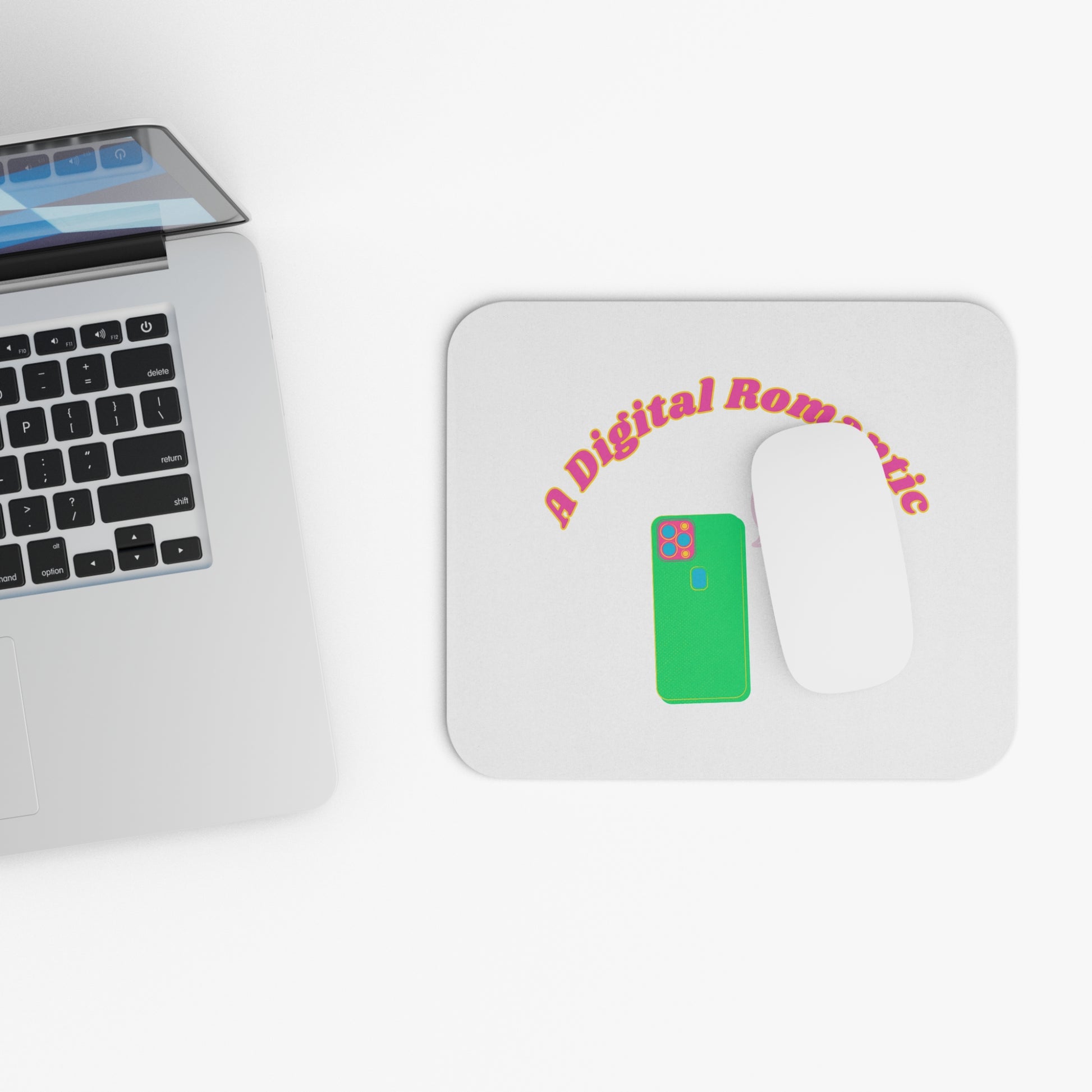 A Digital Romantic Mouse Pad - Fun Desk Accessory for Gamers, Students, & Writers, Cute Gift for Valentine's Day, Home Office Decor, [...]