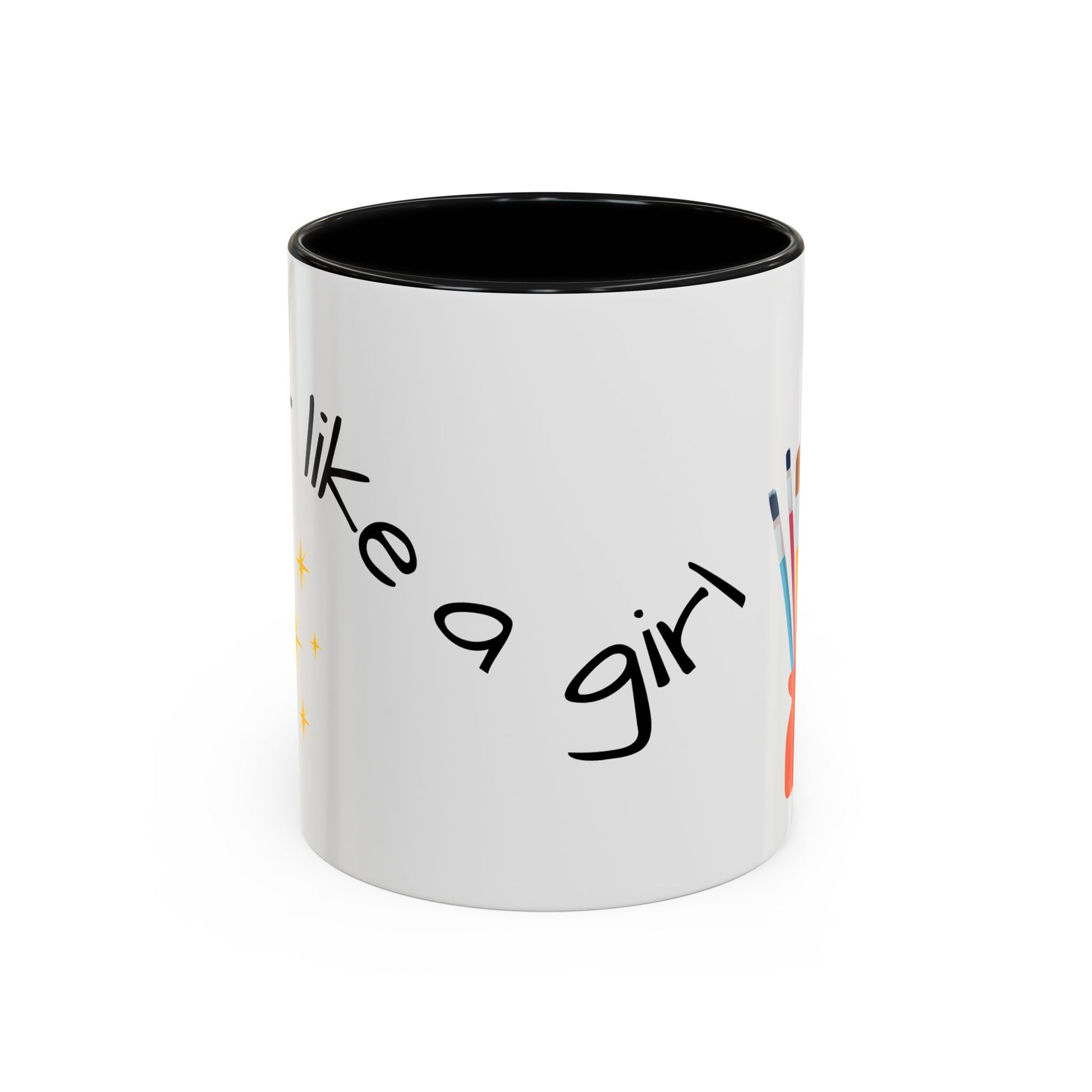 Creative Artist's Accent Coffee Mug - Perfect Gift for Painters, Crafters, Art Lovers, and Creative Souls, Celebrate Creativity, [...]