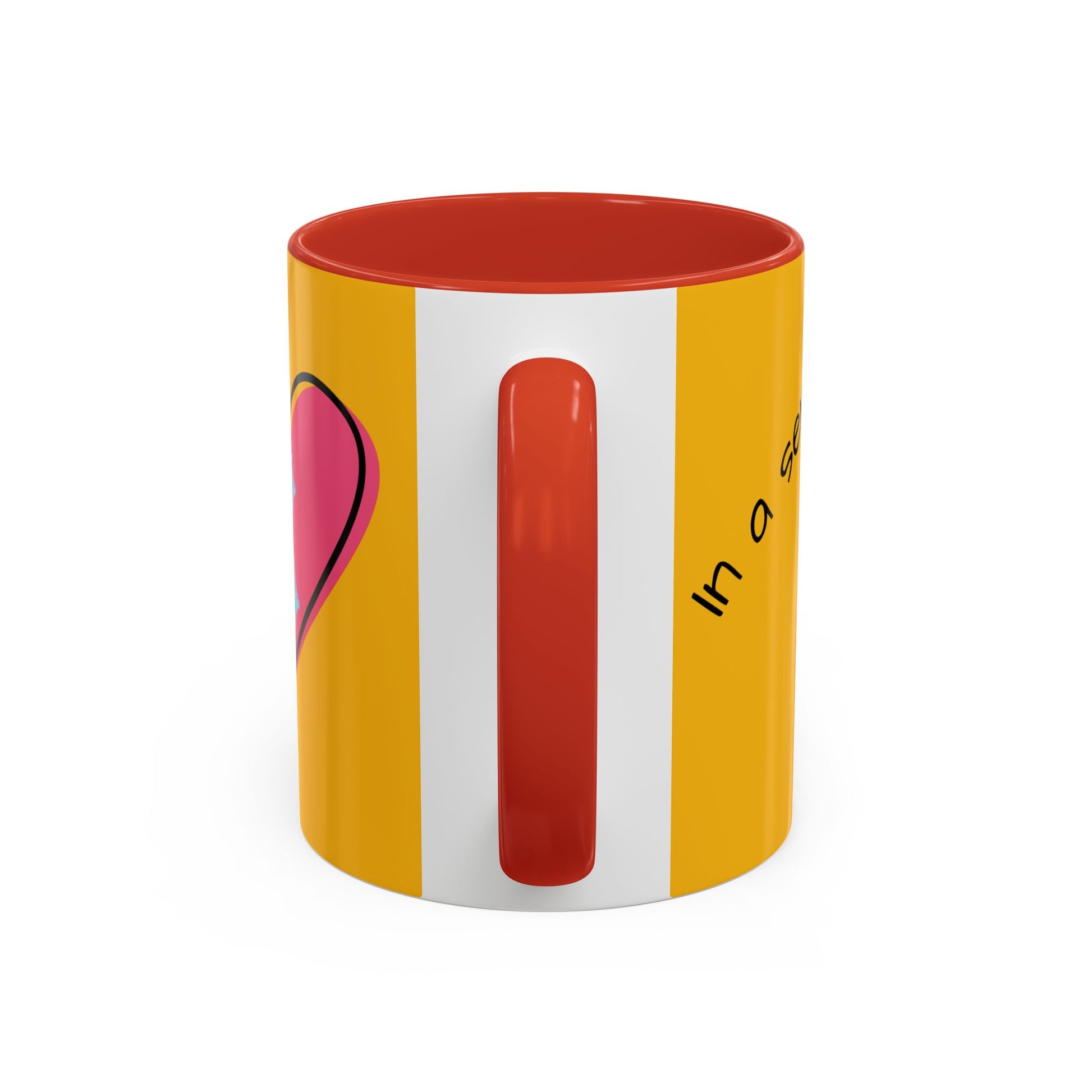 Heartfelt Art Coffee Mug, Inspirational Gift for Artists, Colorful Mug, Coffee Lovers, Home or Office Decor, Perfect for Art Lovers