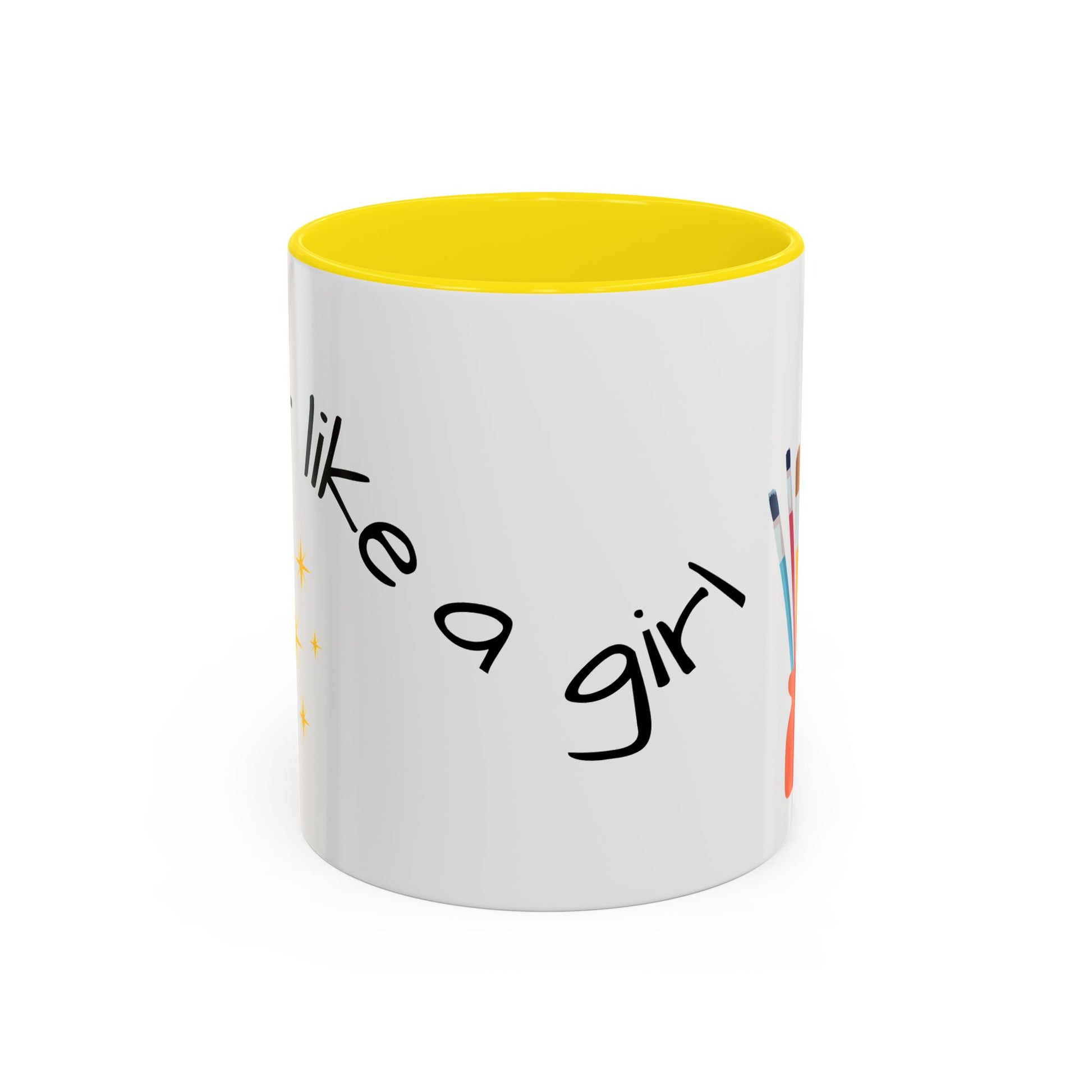 Creative Artist's Accent Coffee Mug - Perfect Gift for Painters, Crafters, Art Lovers, and Creative Souls, Celebrate Creativity, [...]