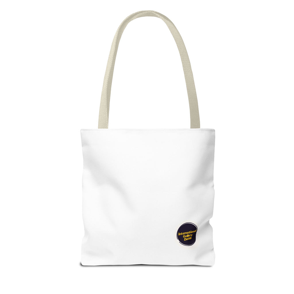 Merry Christmas Tote Bag - Festive Holiday Bag, Gift Idea for Christmas, Shopping Tote, AOP Design, Eco-Friendly Gift