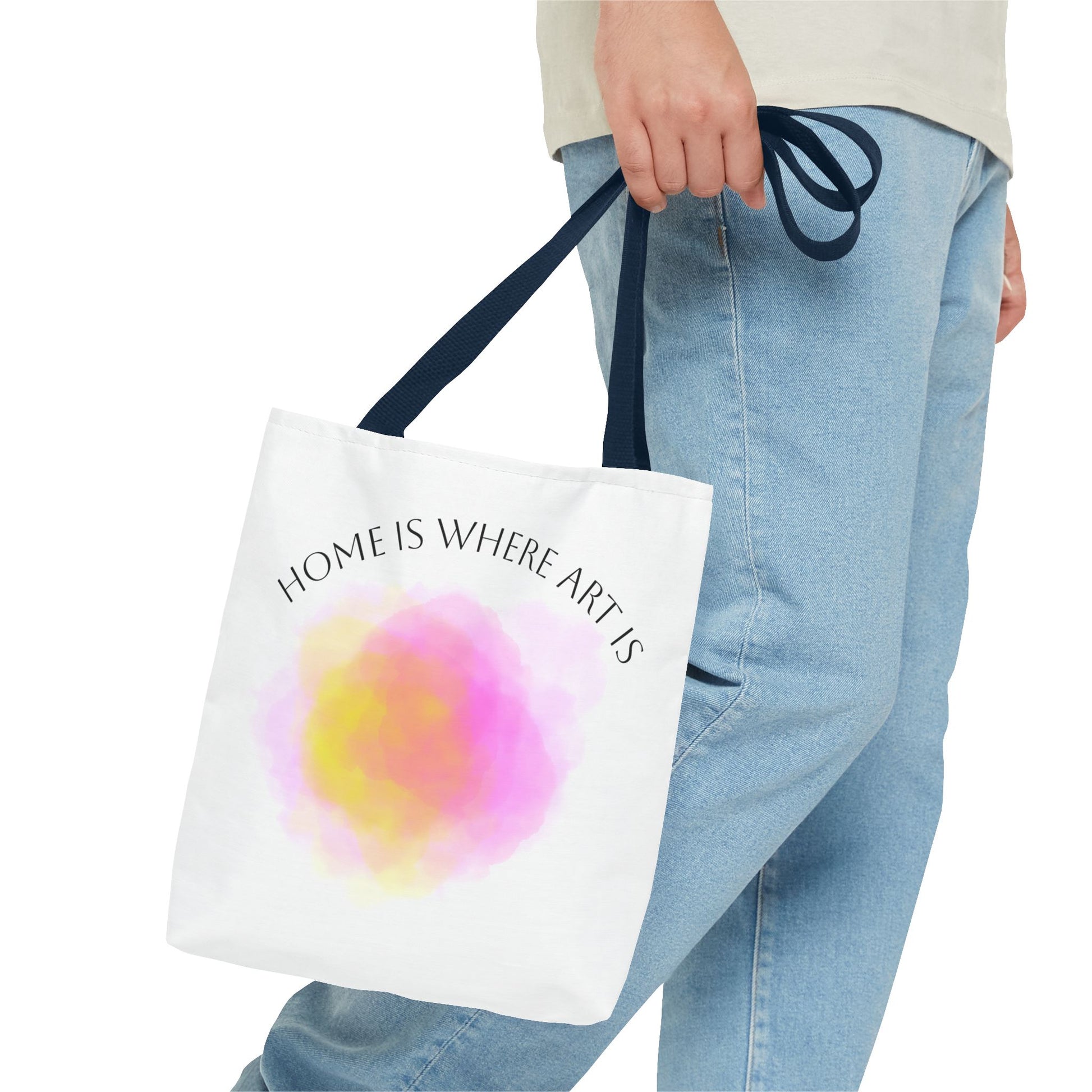 Artistic Tote Bag, Perfect for Artists, Home Decor, Gifts, Everyday Use, Eco-Friendly Carryall
